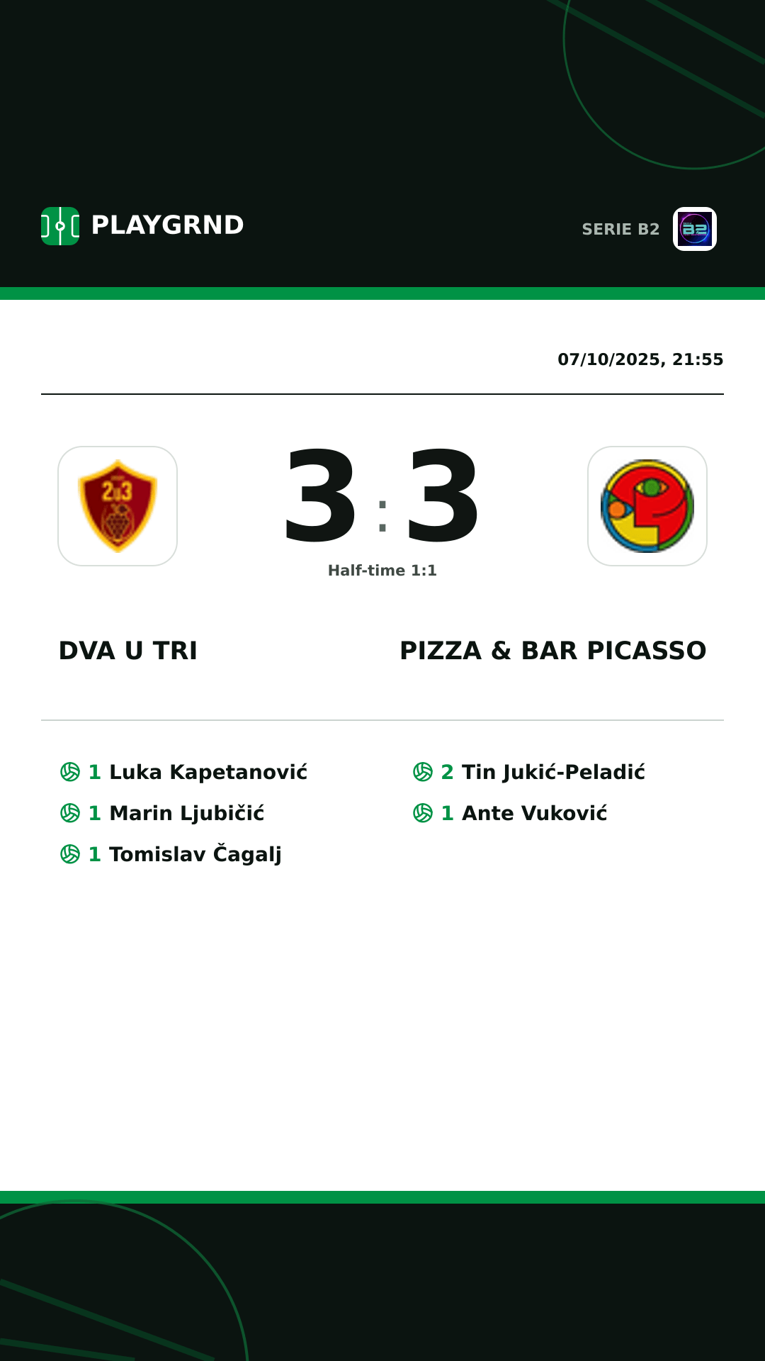 Instagram artwork: Dva U Tri 3:3 Pizza & Bar Picasso
