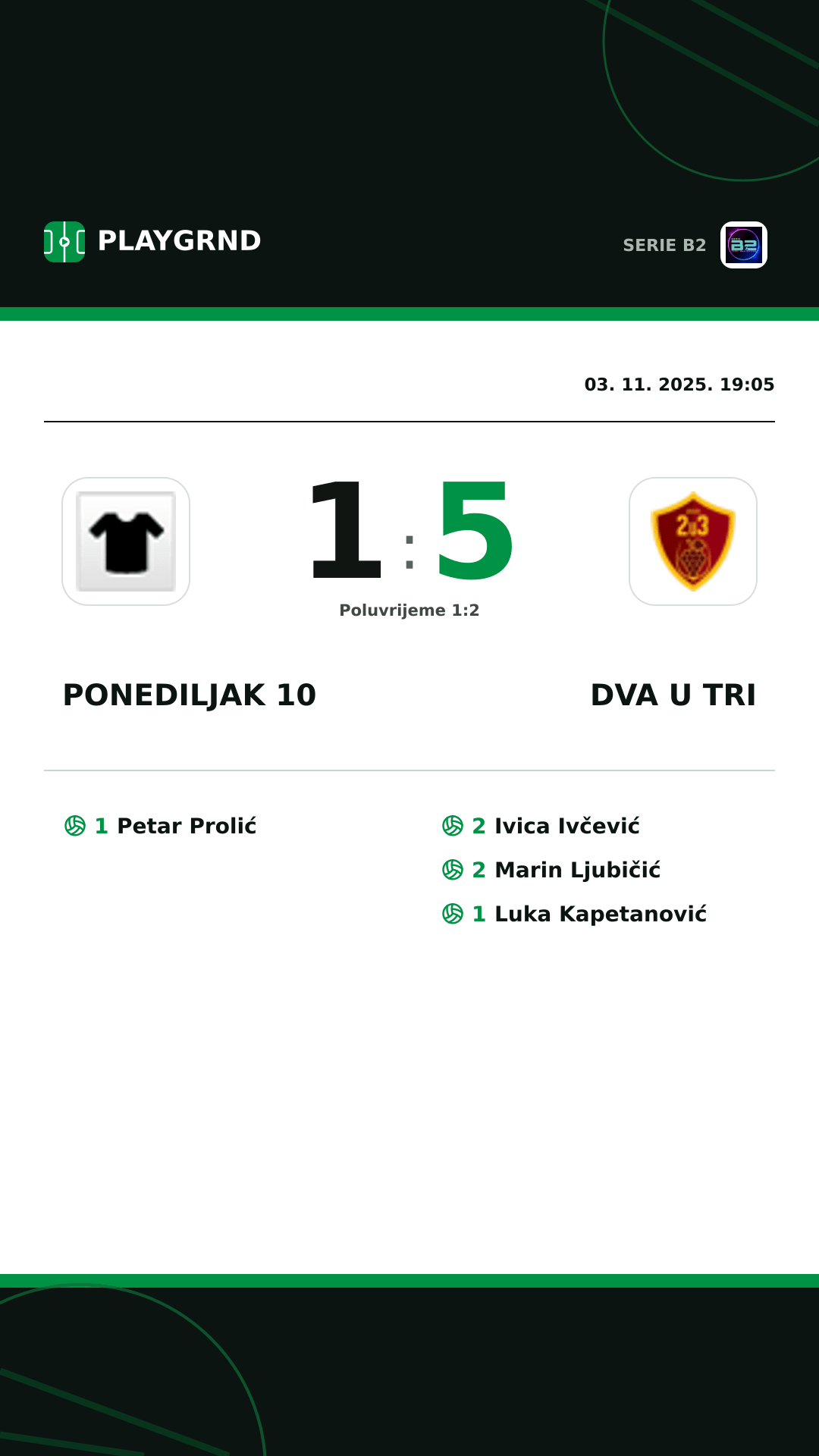 Instagram slika: Ponediljak 10 1:5 Dva U Tri
