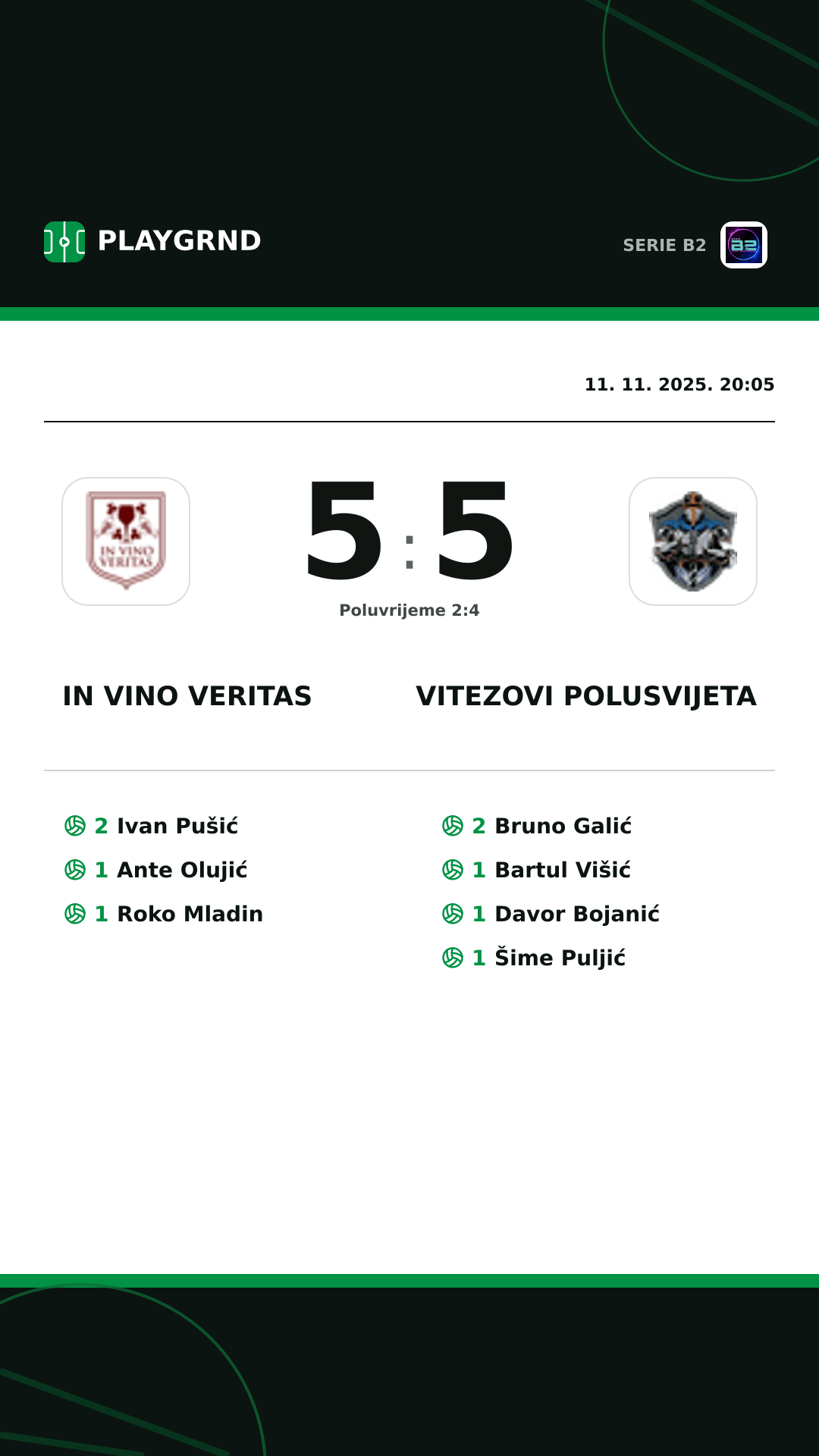 Instagram slika: IN Vino Veritas 5:5 Vitezovi Polusvijeta