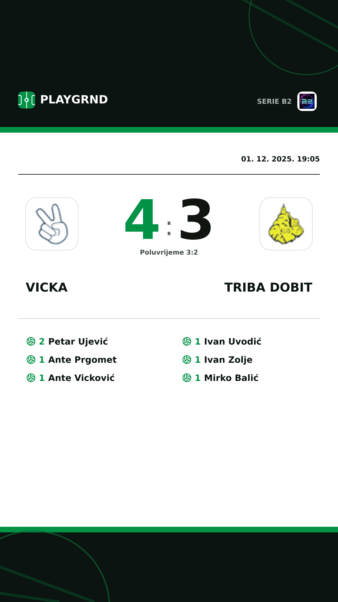 Instagram slika: Vicka 4:3 Triba Dobit