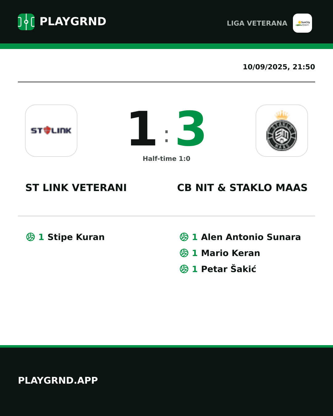 Instagram artwork: ST Link Veterani 1:3 CB Nit & Staklo Maas