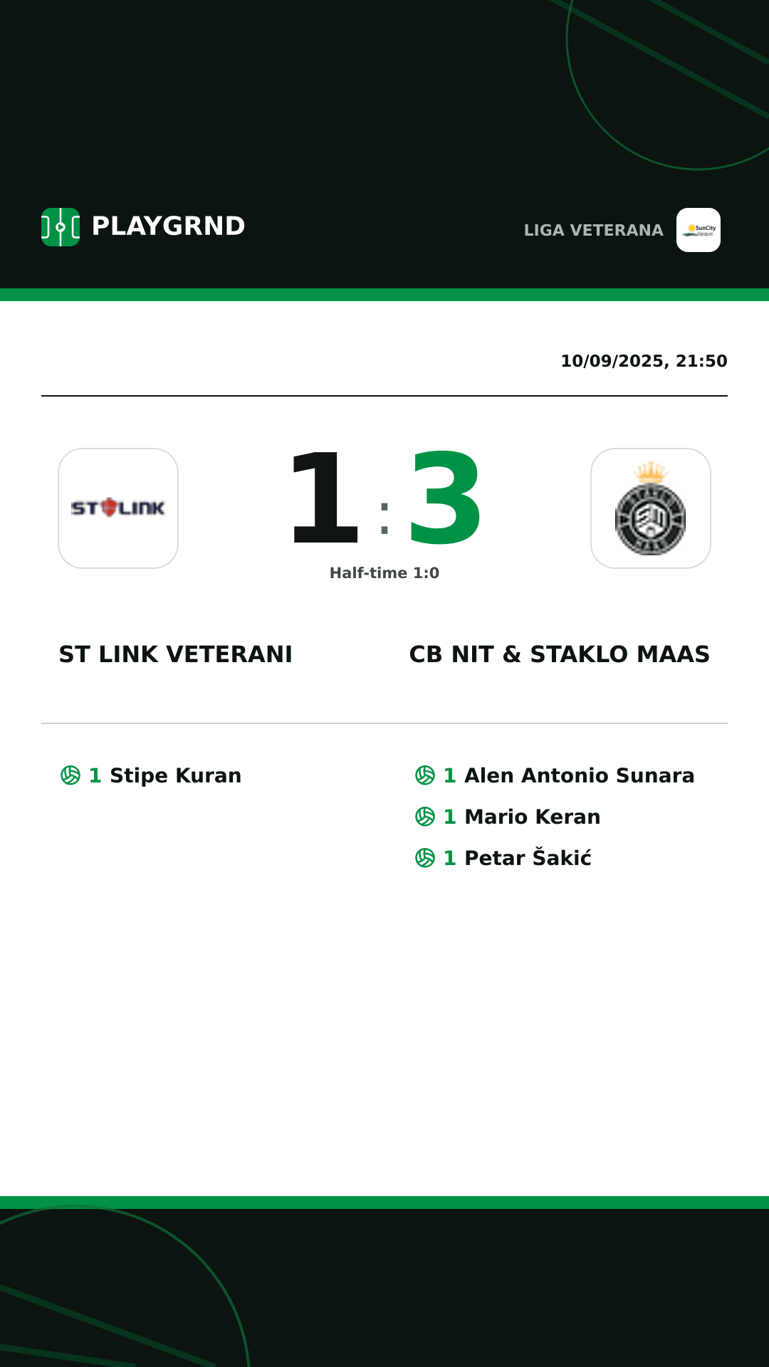 Instagram artwork: ST Link Veterani 1:3 CB Nit & Staklo Maas