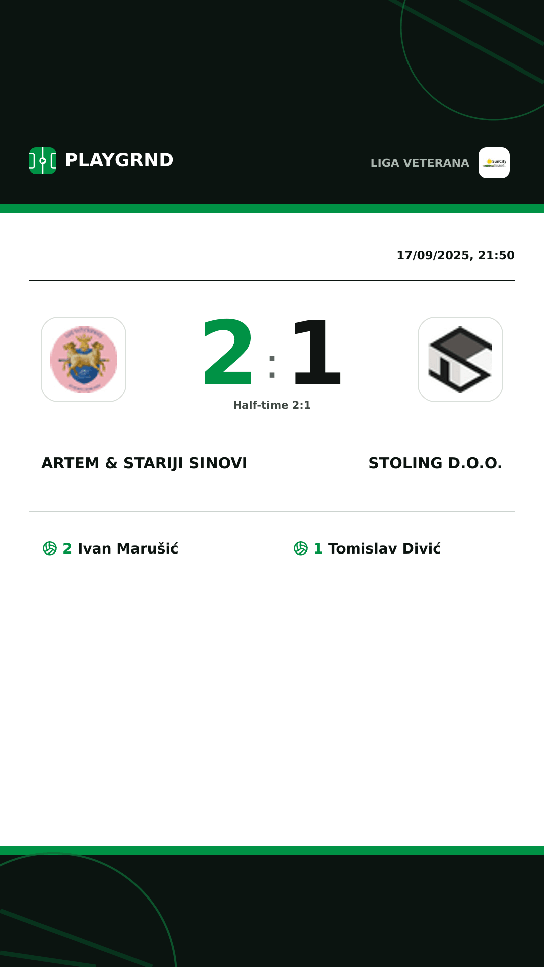 Instagram artwork: Artem & Stariji Sinovi 2:1 Stoling D.O.O.