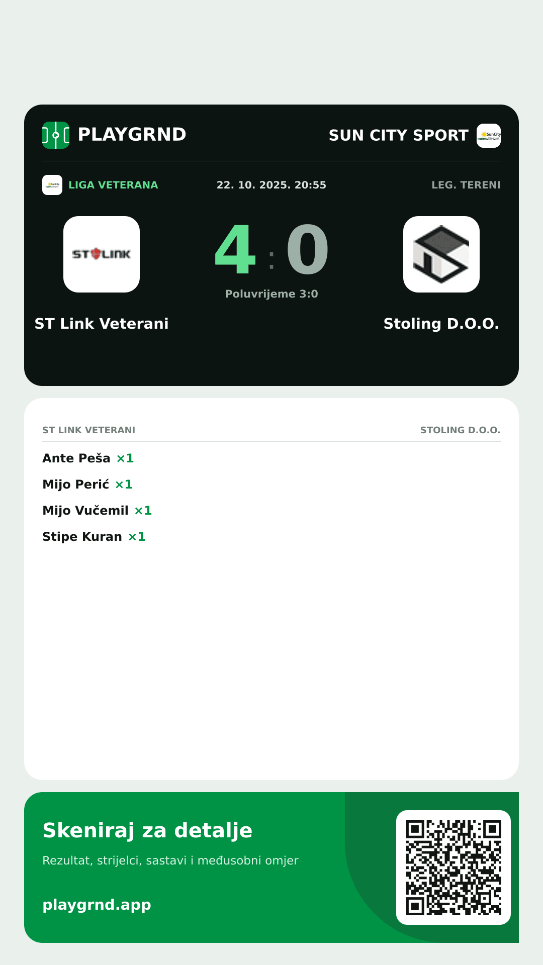 Story image: ST Link Veterani 4:0 Stoling D.O.O.