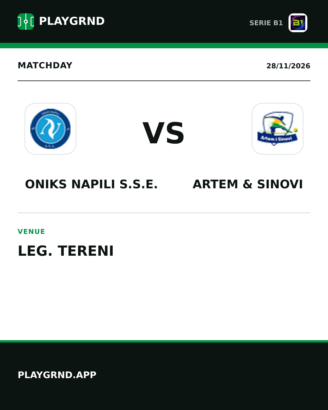 Instagram artwork: Oniks Napili S.S.E. vs Artem & Sinovi