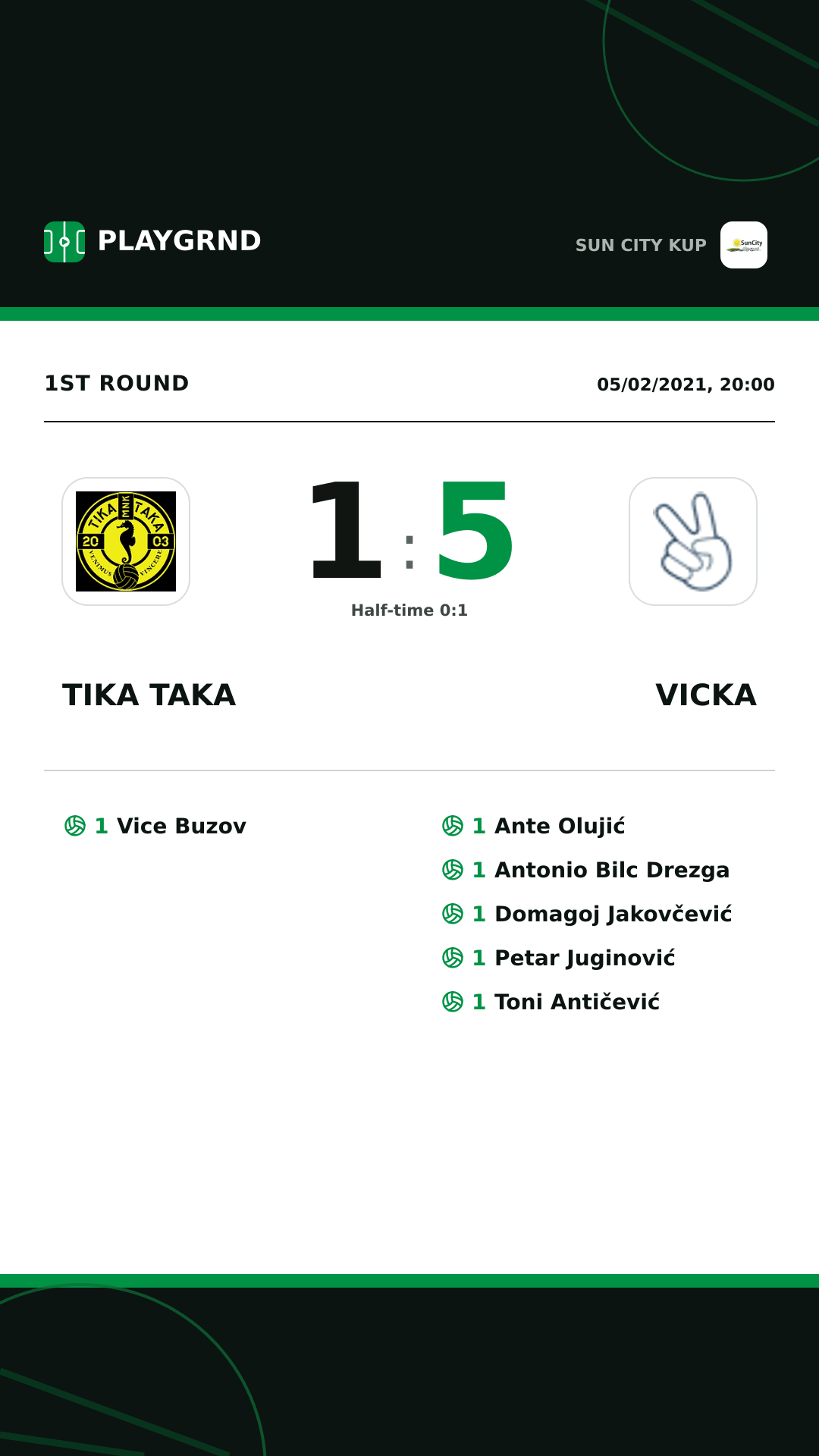 Instagram artwork: Tika Taka 1:5 Vicka