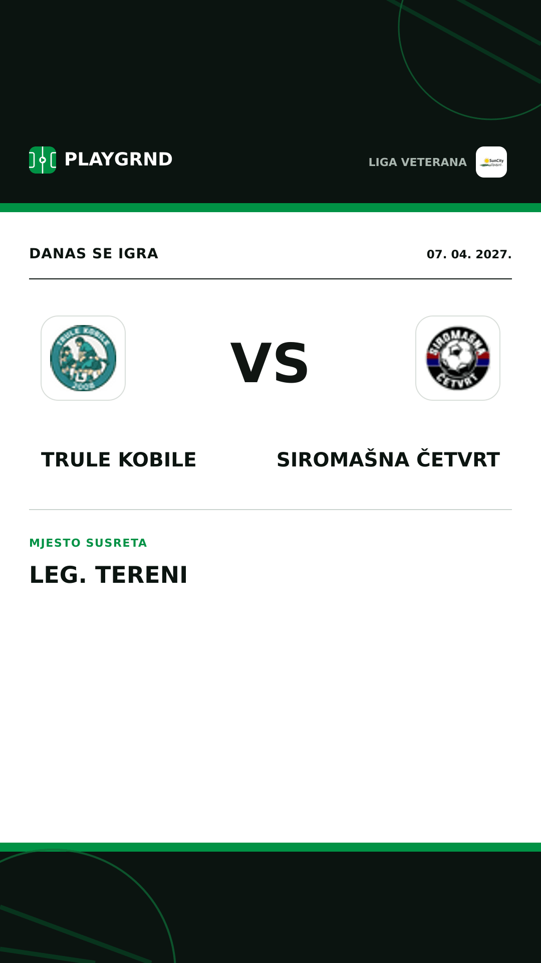 Instagram slika: Trule Kobile vs Siromašna Četvrt