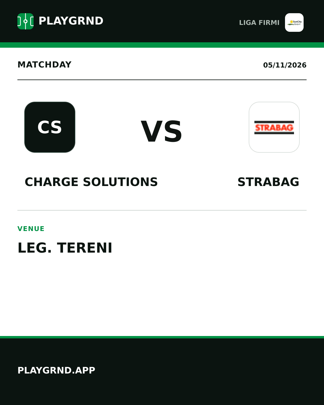 Instagram artwork: Charge Solutions vs Strabag