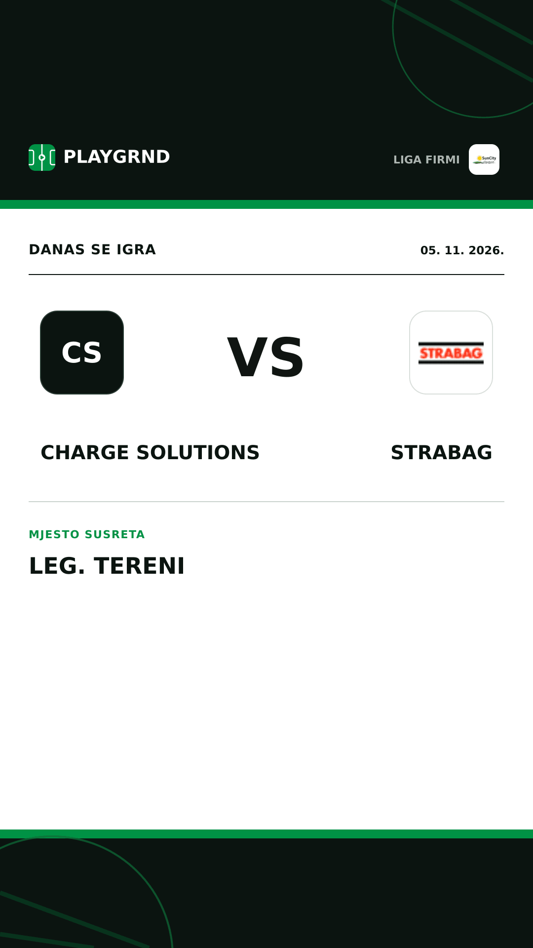 Instagram slika: Charge Solutions vs Strabag