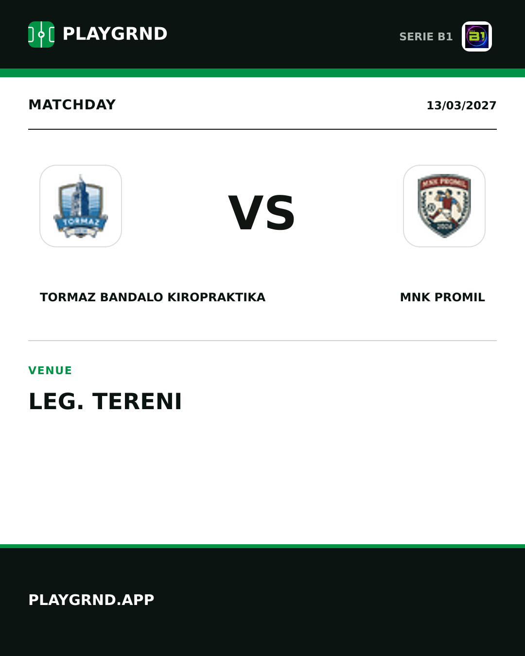 Instagram artwork: Tormaz Bandalo Kiropraktika vs Mnk Promil