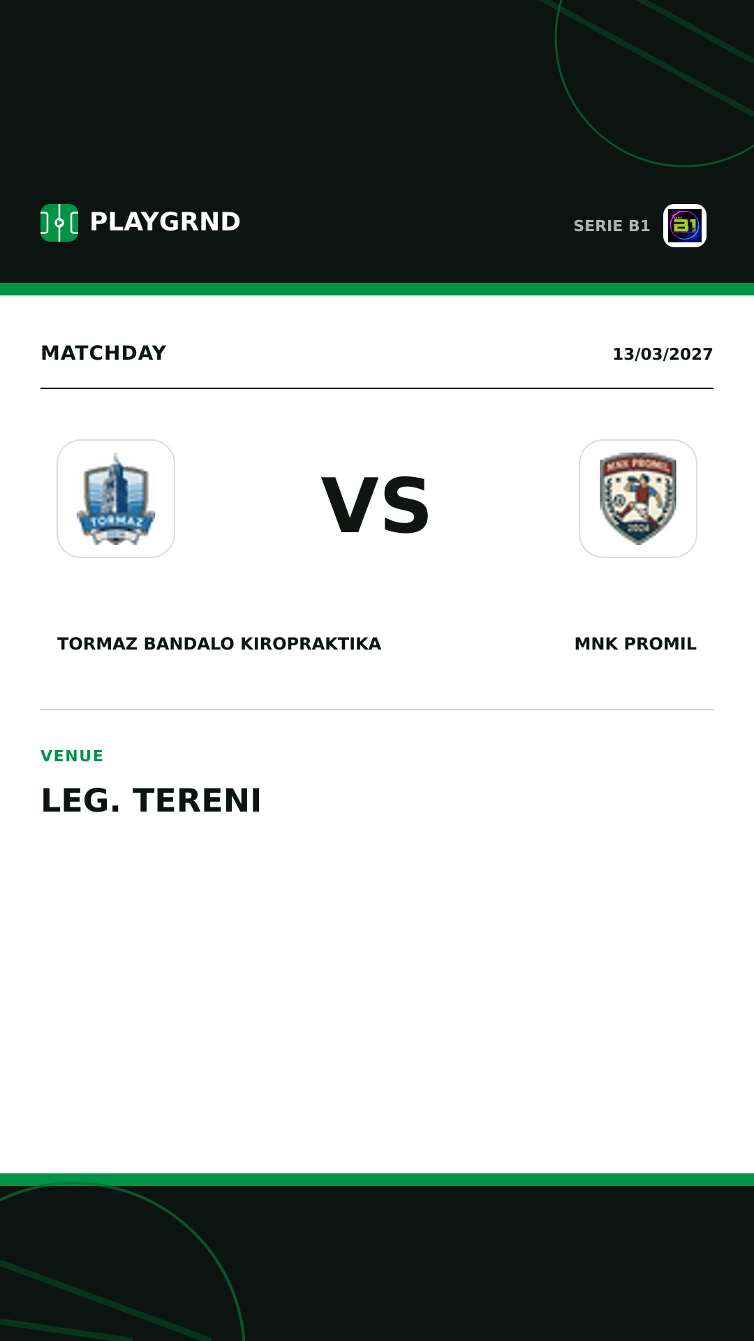 Instagram artwork: Tormaz Bandalo Kiropraktika vs Mnk Promil