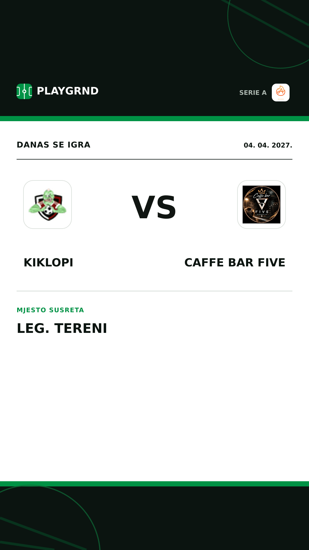 Instagram slika: Kiklopi vs Caffe Bar Five