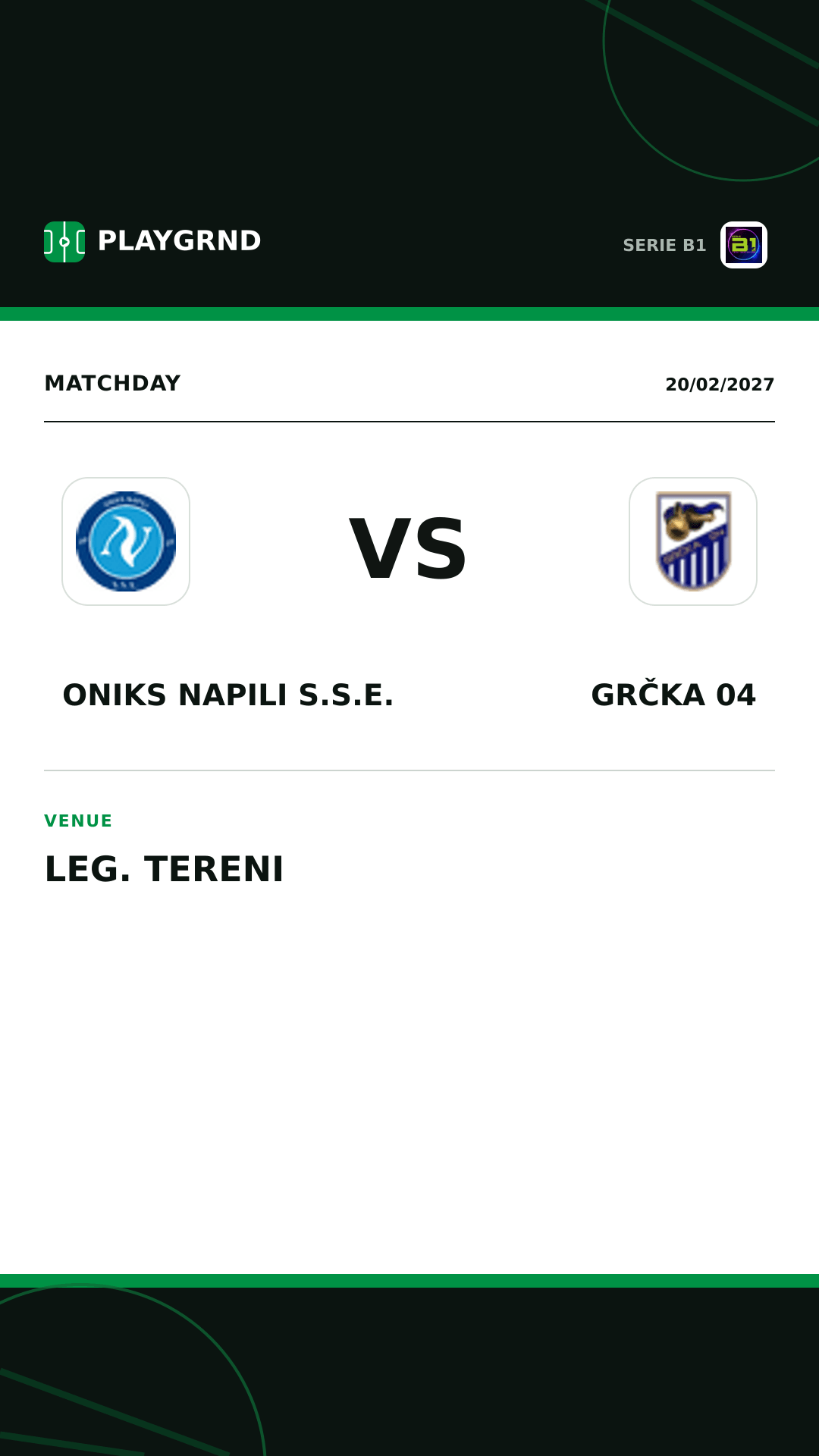Instagram artwork: Oniks Napili S.S.E. vs Grčka 04