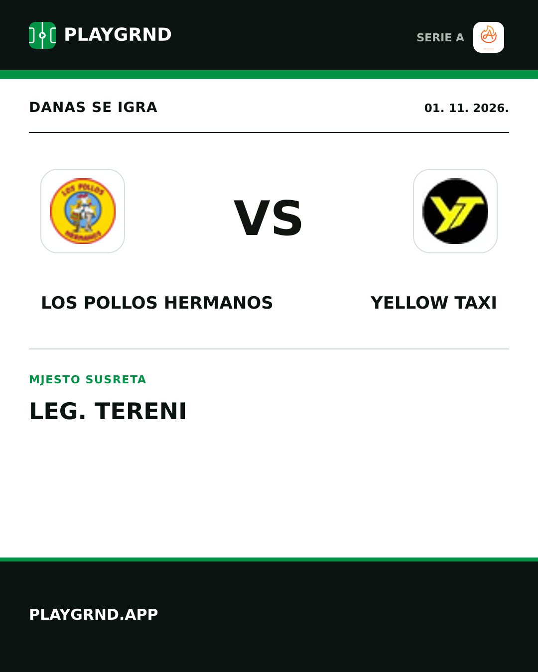 Instagram slika: Los Pollos Hermanos vs Yellow Taxi