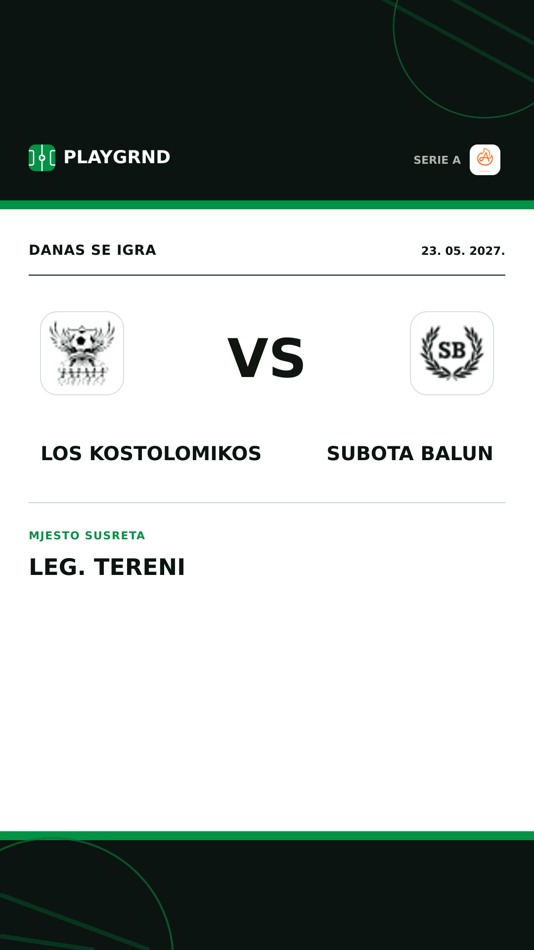 Instagram slika: Los Kostolomikos vs Subota Balun