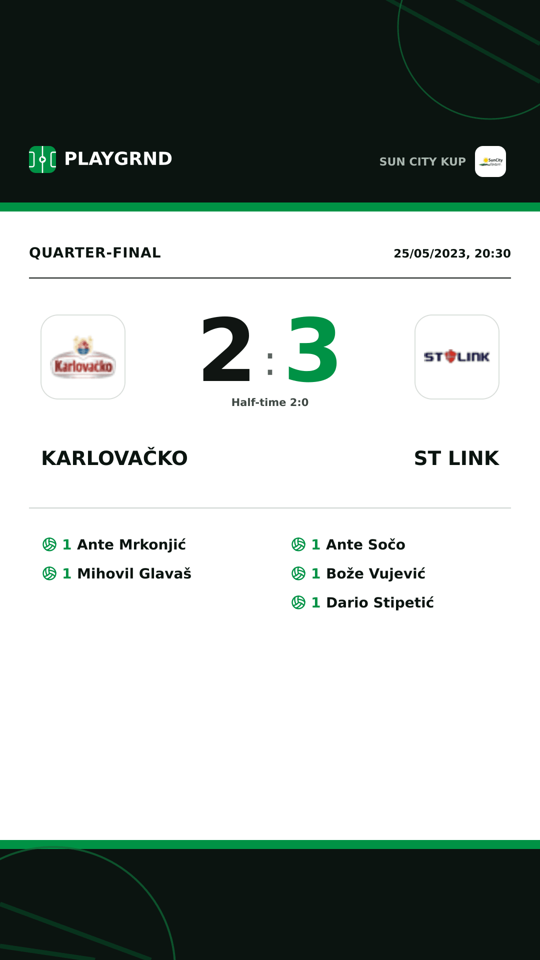 Instagram artwork: Karlovačko 2:3 ST Link
