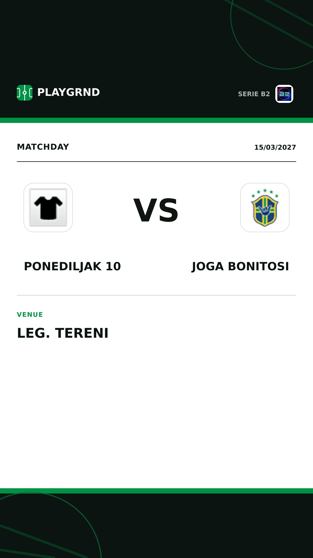 Instagram artwork: Ponediljak 10 vs Joga Bonitosi