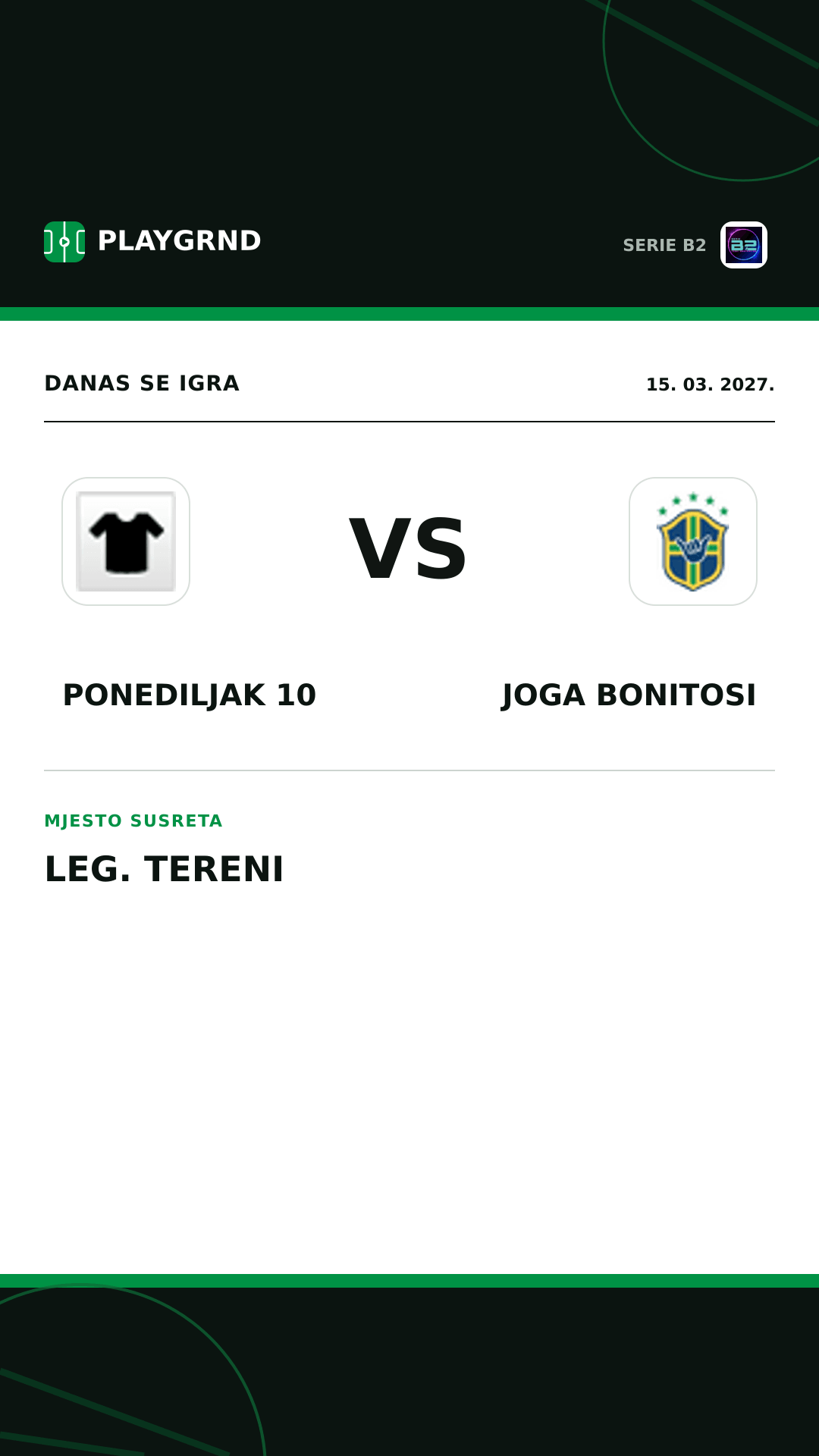 Instagram slika: Ponediljak 10 vs Joga Bonitosi