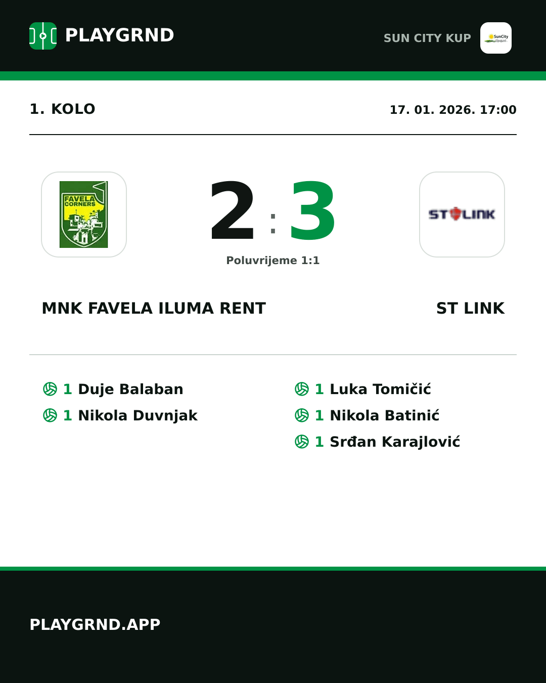 Instagram slika: MNK Favela Iluma Rent 2:3 ST Link