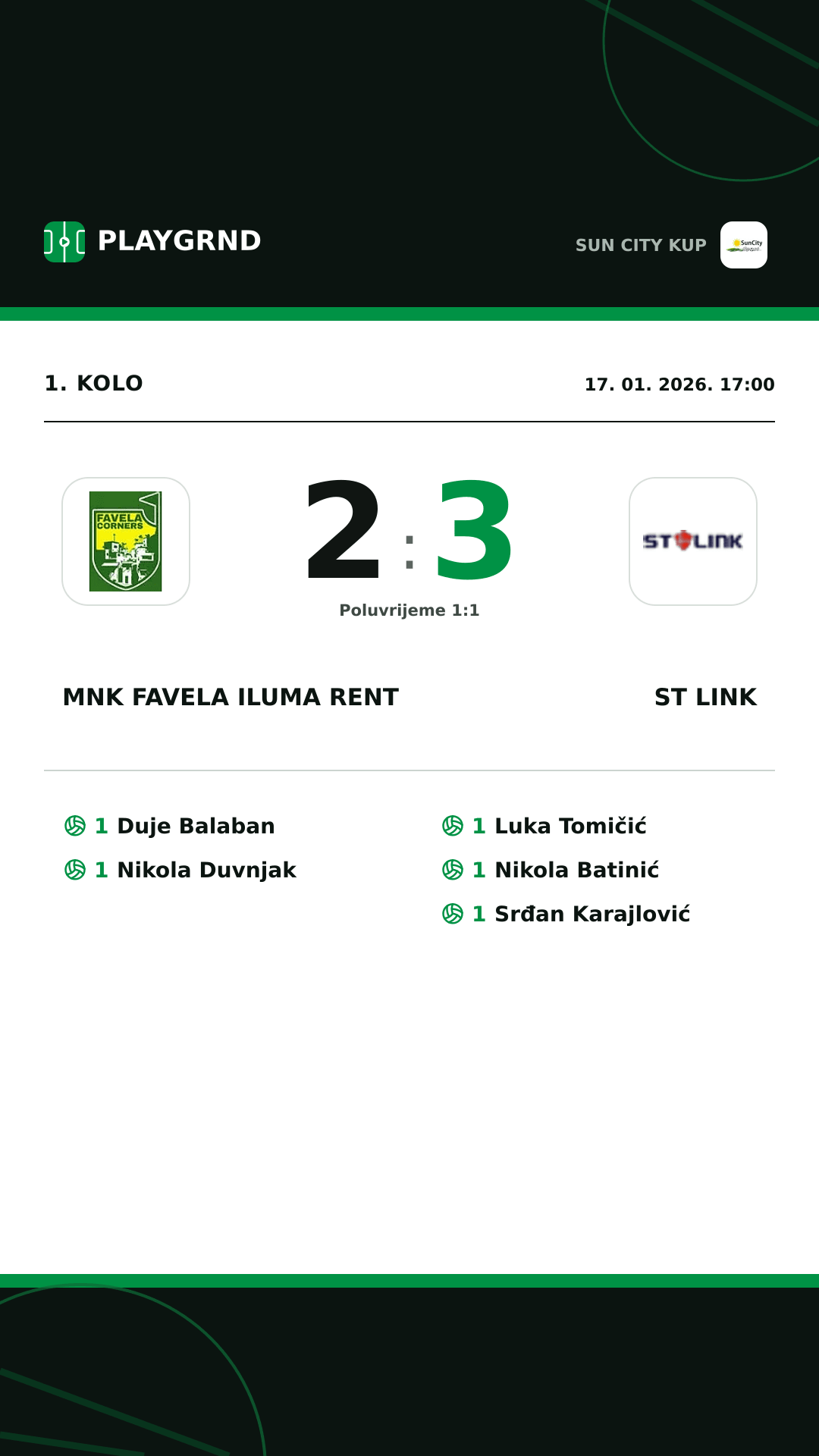 Instagram slika: MNK Favela Iluma Rent 2:3 ST Link