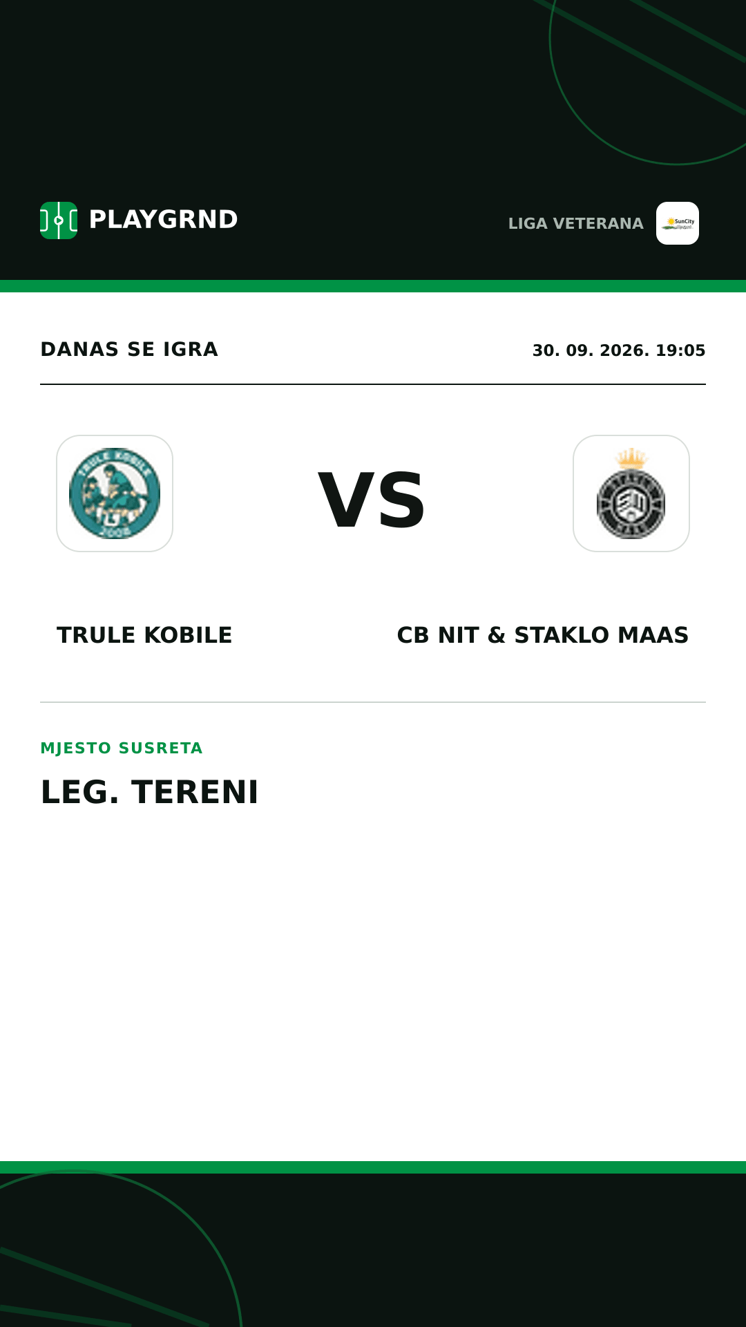 Instagram slika: Trule Kobile vs CB Nit & Staklo Maas