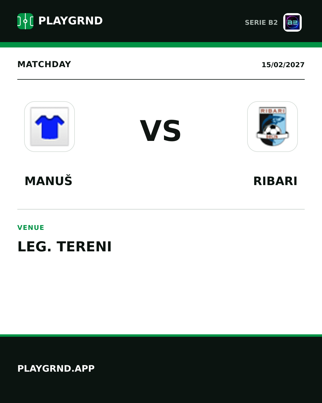 Instagram artwork: Manuš vs Ribari