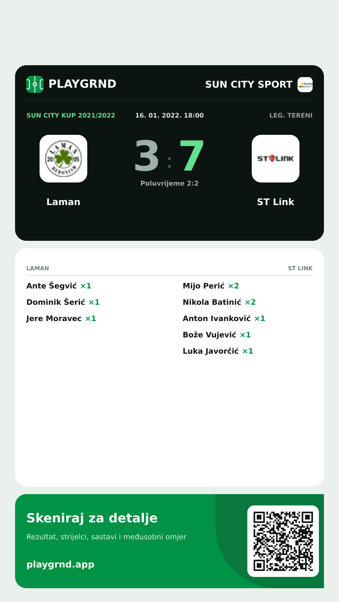 Story slika: Laman 3:7 ST Link