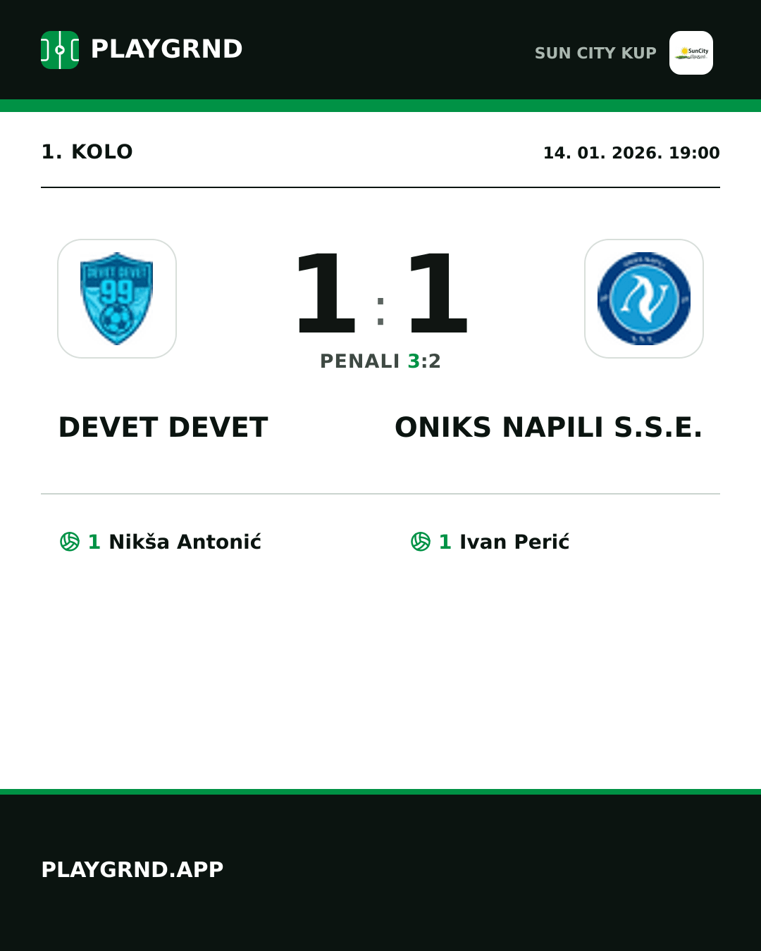 Instagram slika: Devet Devet 1:1 Oniks Napili S.S.E.