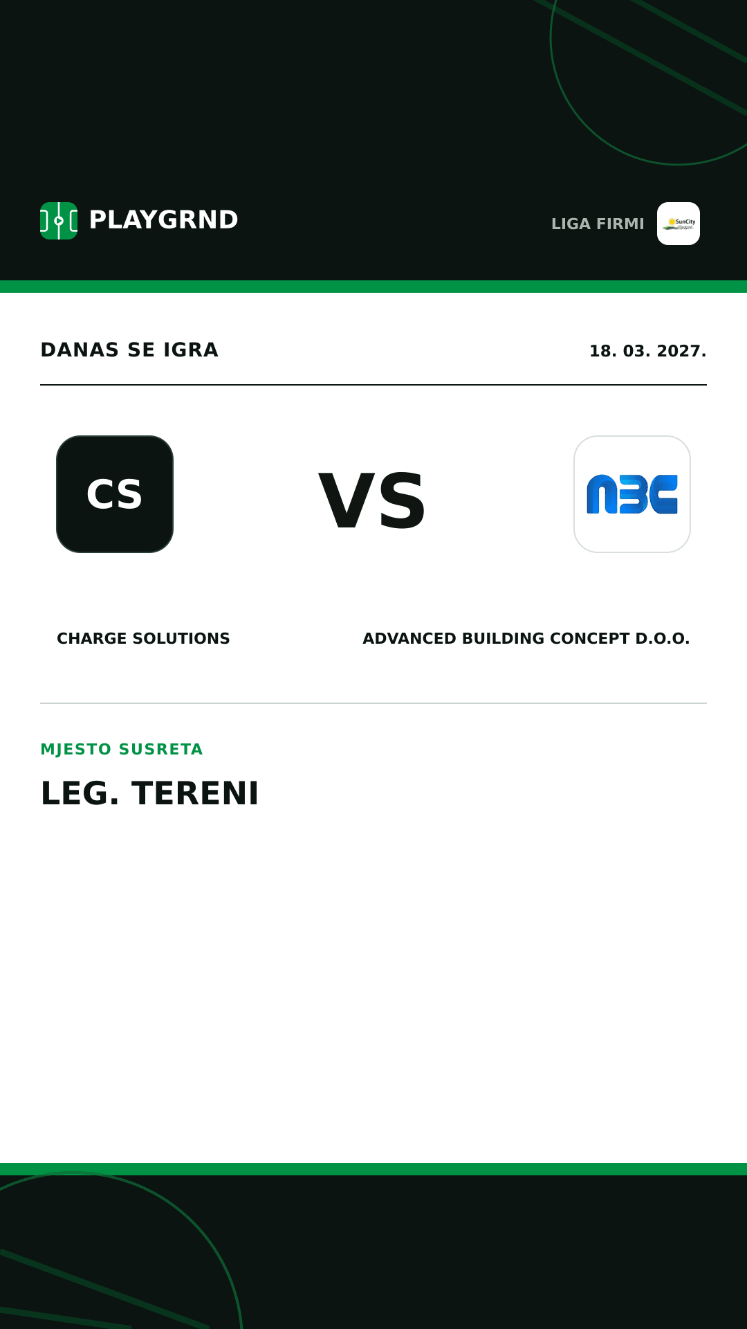 Instagram slika: Charge Solutions vs Advanced Building Concept d.o.o.