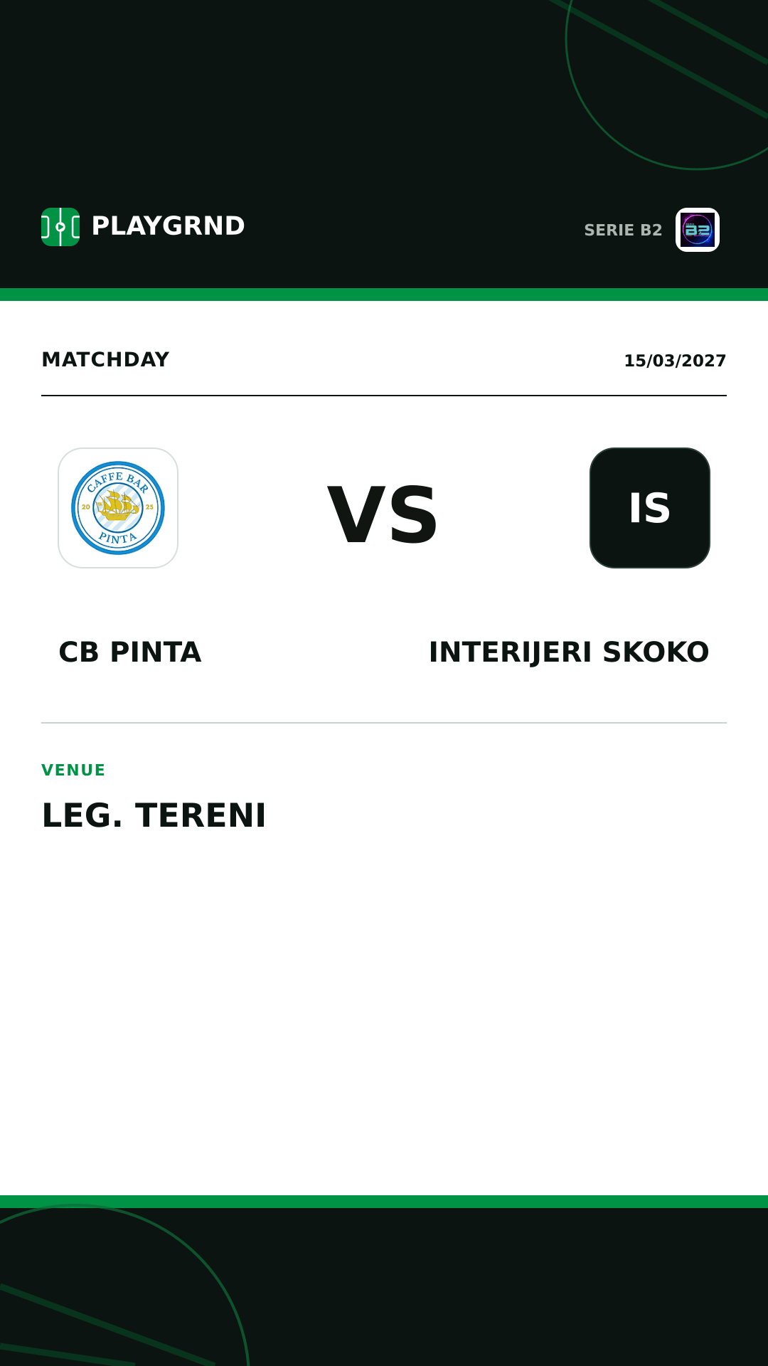Instagram artwork: CB Pinta vs Interijeri Skoko