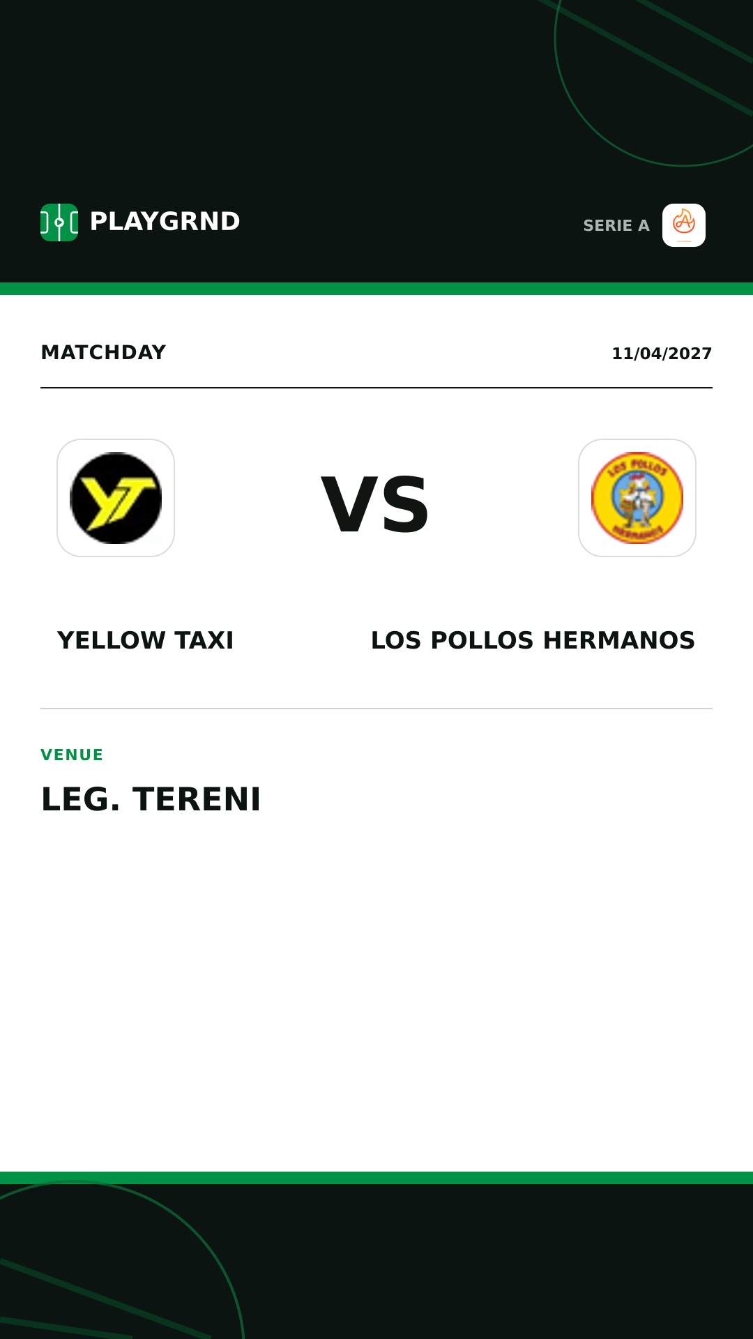 Instagram artwork: Yellow Taxi vs Los Pollos Hermanos