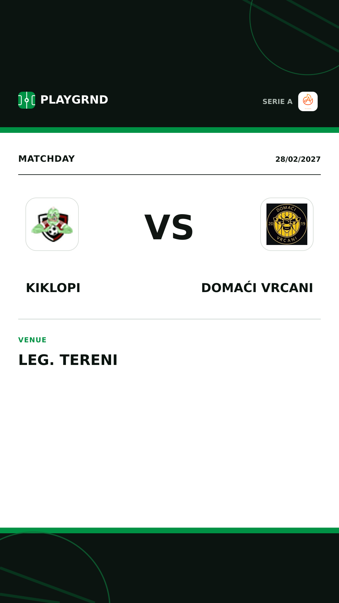 Instagram artwork: Kiklopi vs Domaći Vrcani