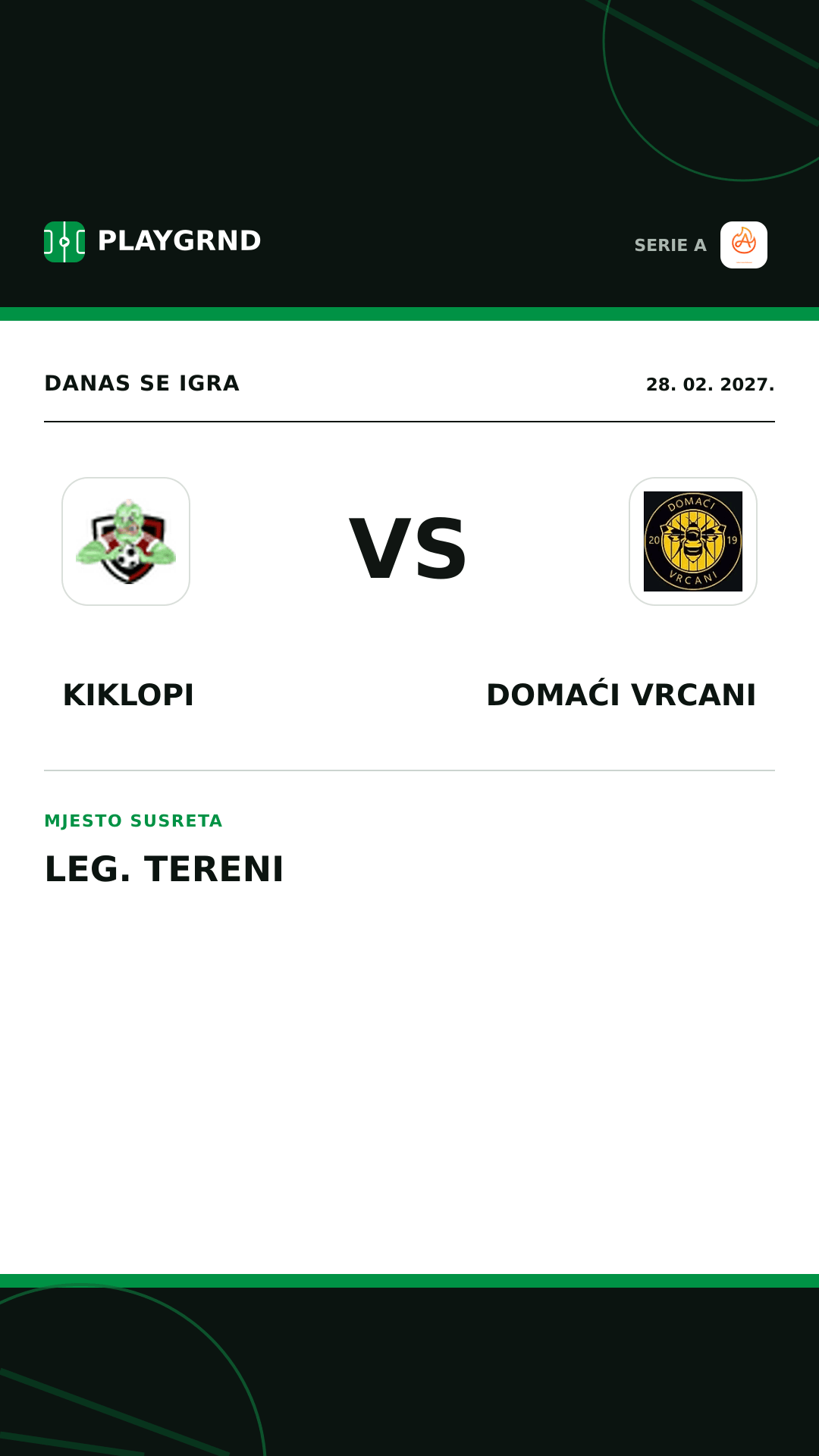 Instagram slika: Kiklopi vs Domaći Vrcani