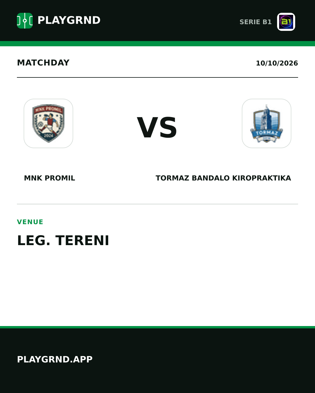 Instagram artwork: Mnk Promil vs Tormaz Bandalo Kiropraktika