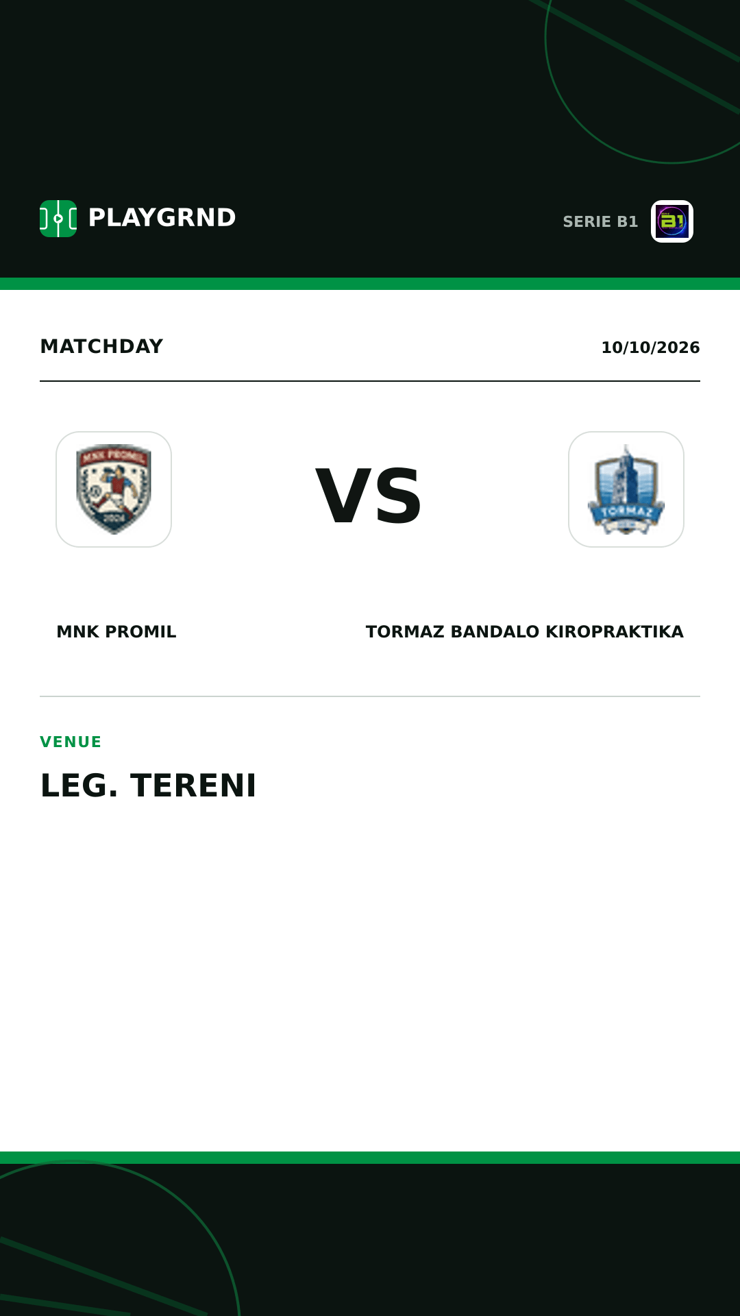 Instagram artwork: Mnk Promil vs Tormaz Bandalo Kiropraktika