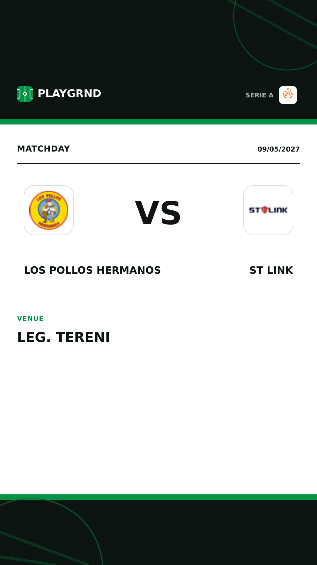 Instagram artwork: Los Pollos Hermanos vs ST Link