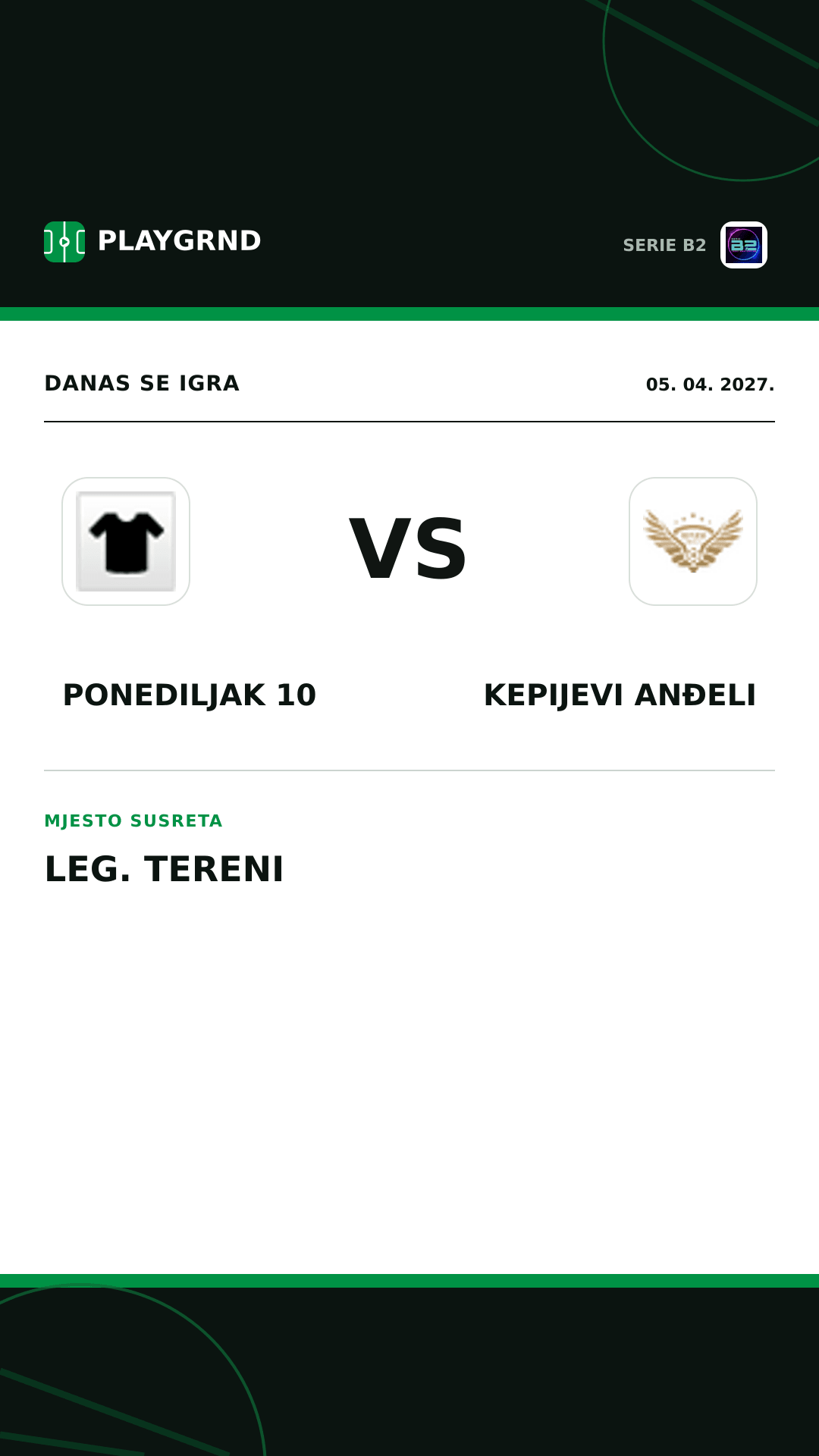 Instagram slika: Ponediljak 10 vs Kepijevi Anđeli