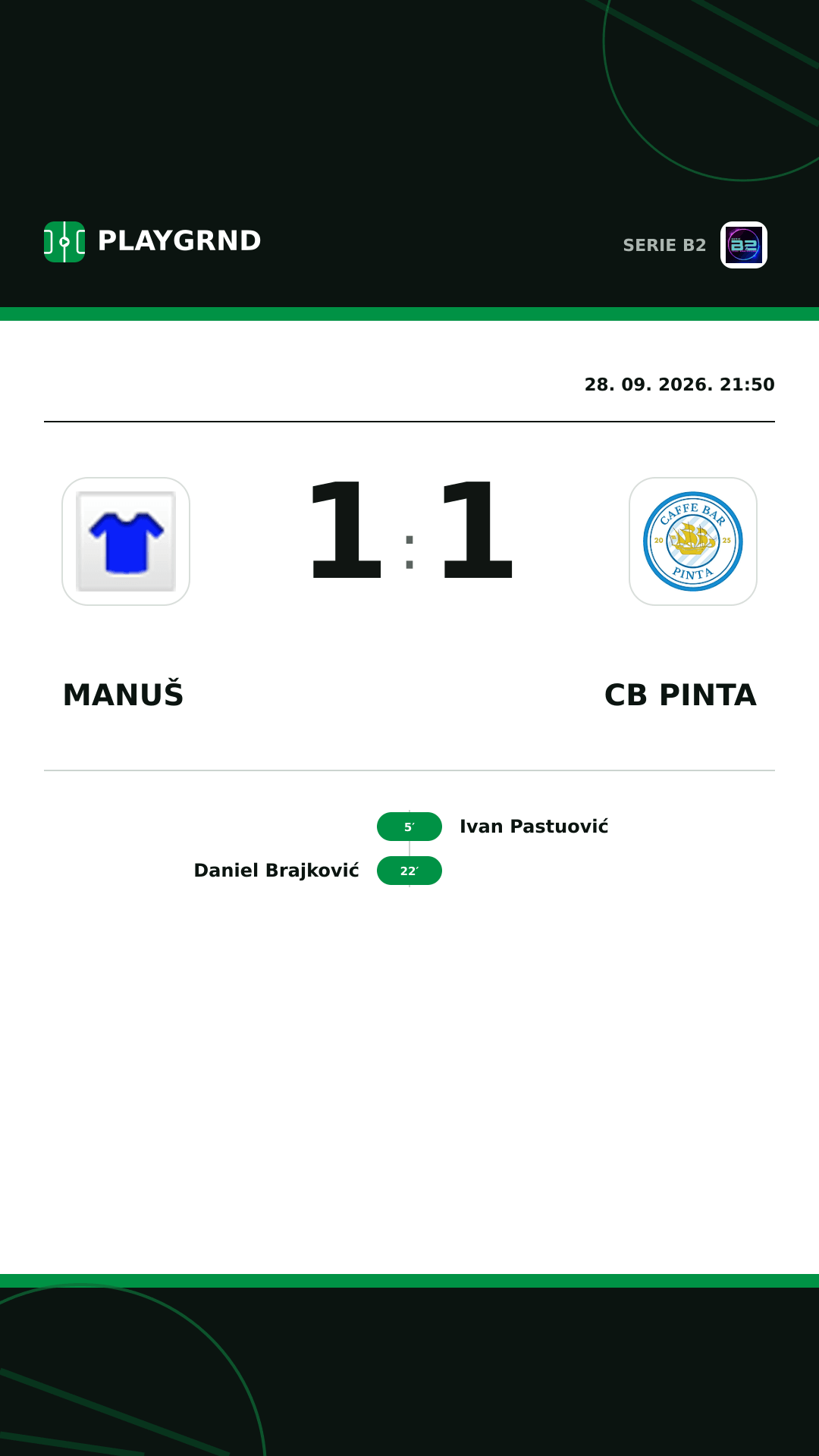 Instagram slika: Manuš vs CB Pinta