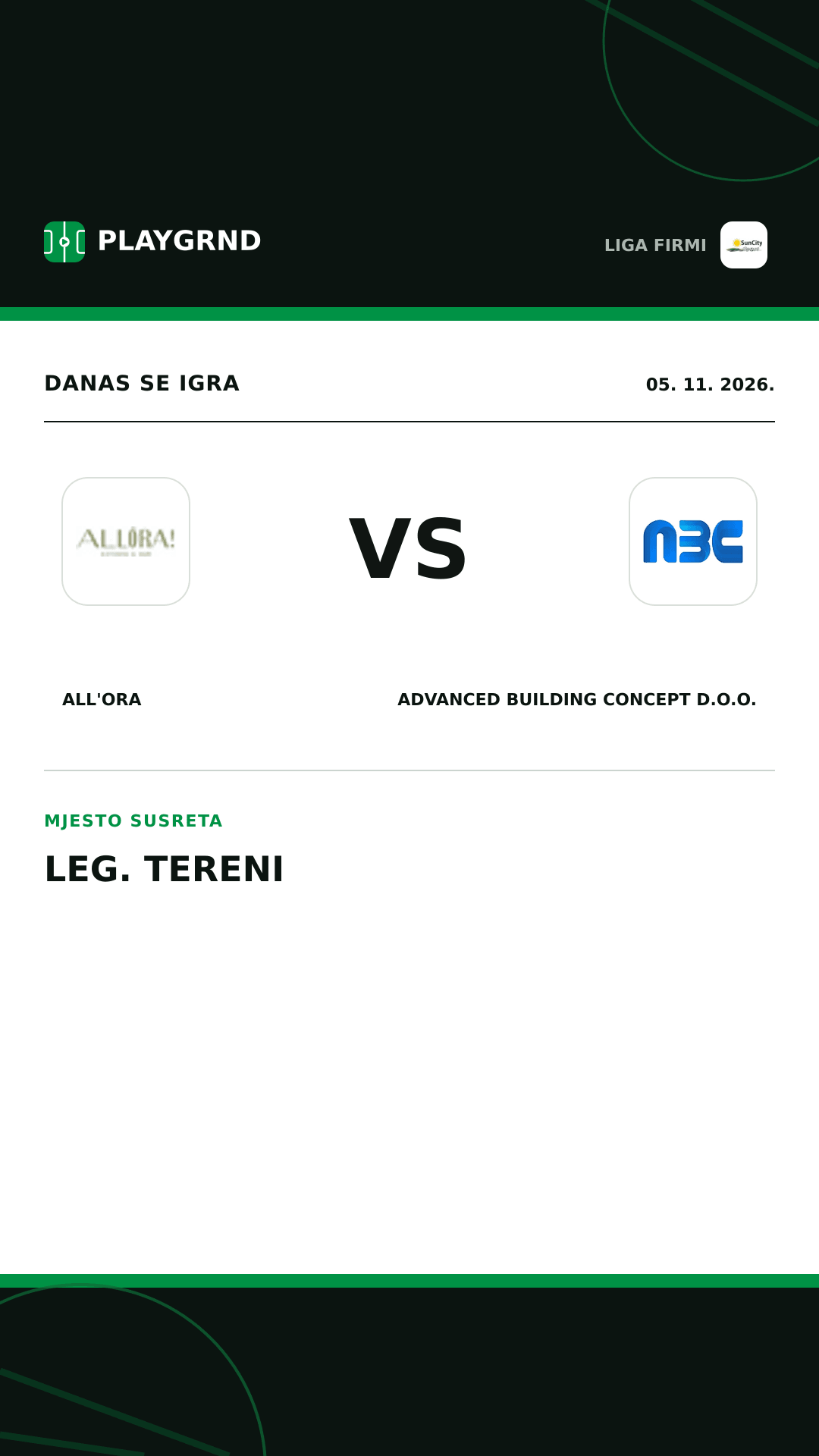 Instagram slika: All'Ora vs Advanced Building Concept d.o.o.