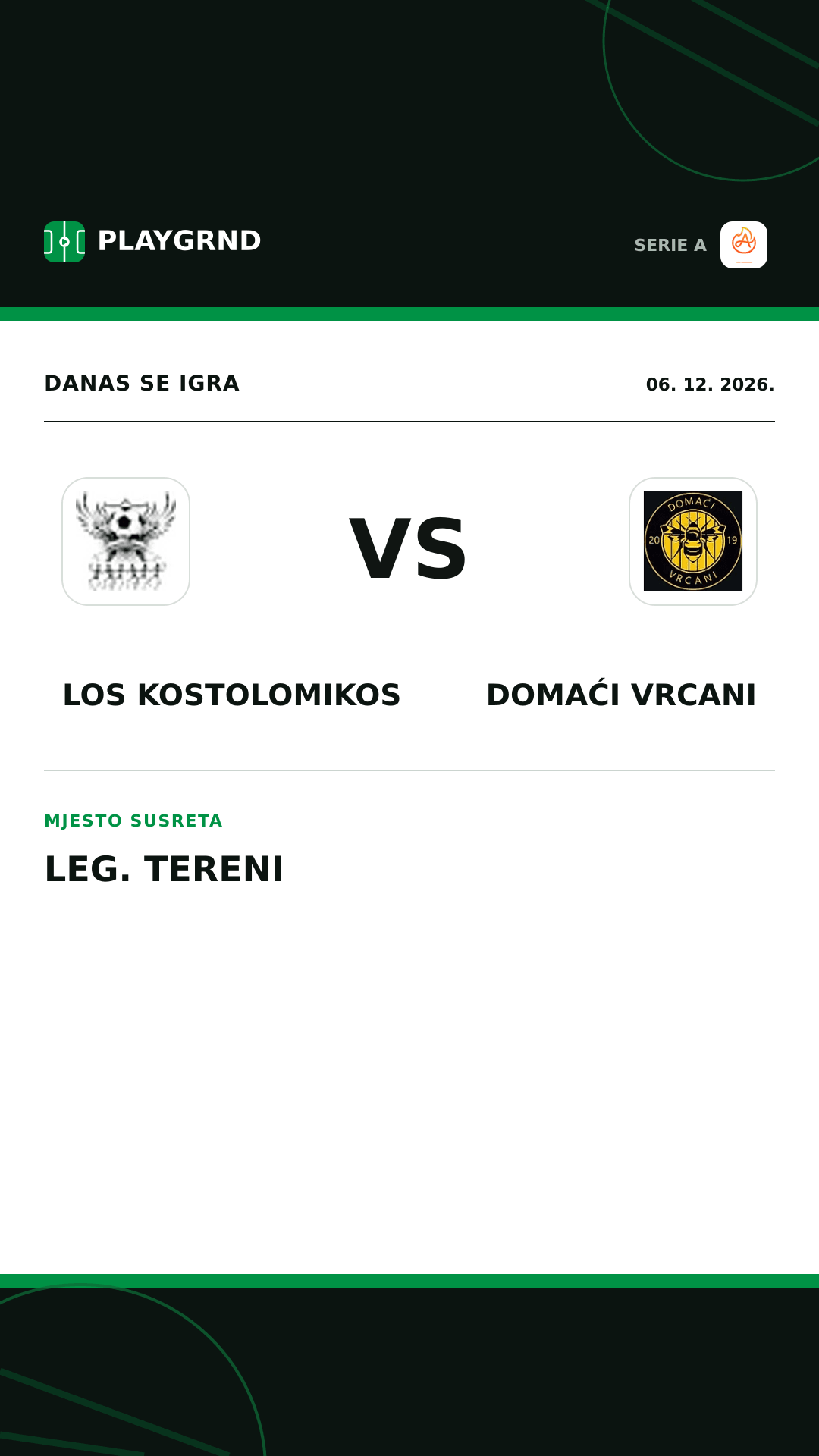 Instagram slika: Los Kostolomikos vs Domaći Vrcani