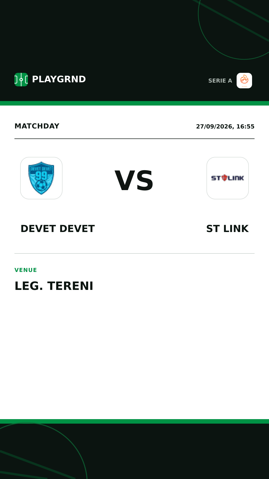 Instagram artwork: Devet Devet vs ST Link