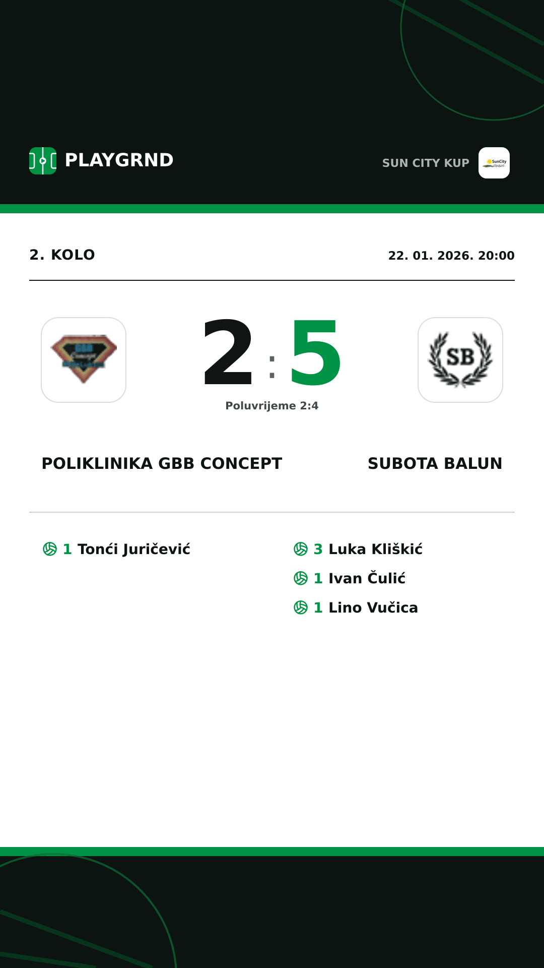 Instagram slika: Poliklinika Gbb Concept 2:5 Subota Balun