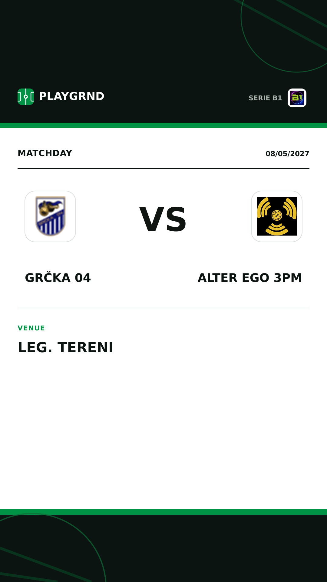 Instagram artwork: Grčka 04 vs Alter Ego 3PM