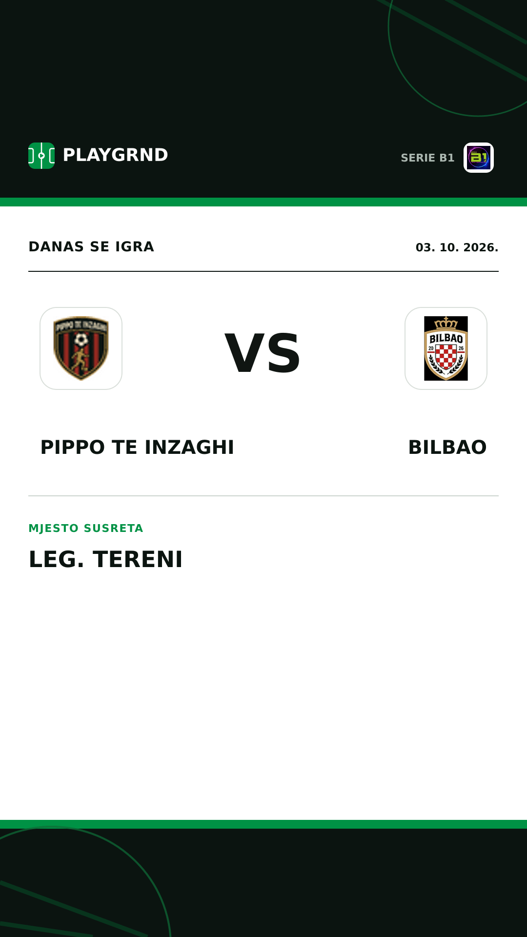 Instagram slika: Pippo TE Inzaghi vs Bilbao