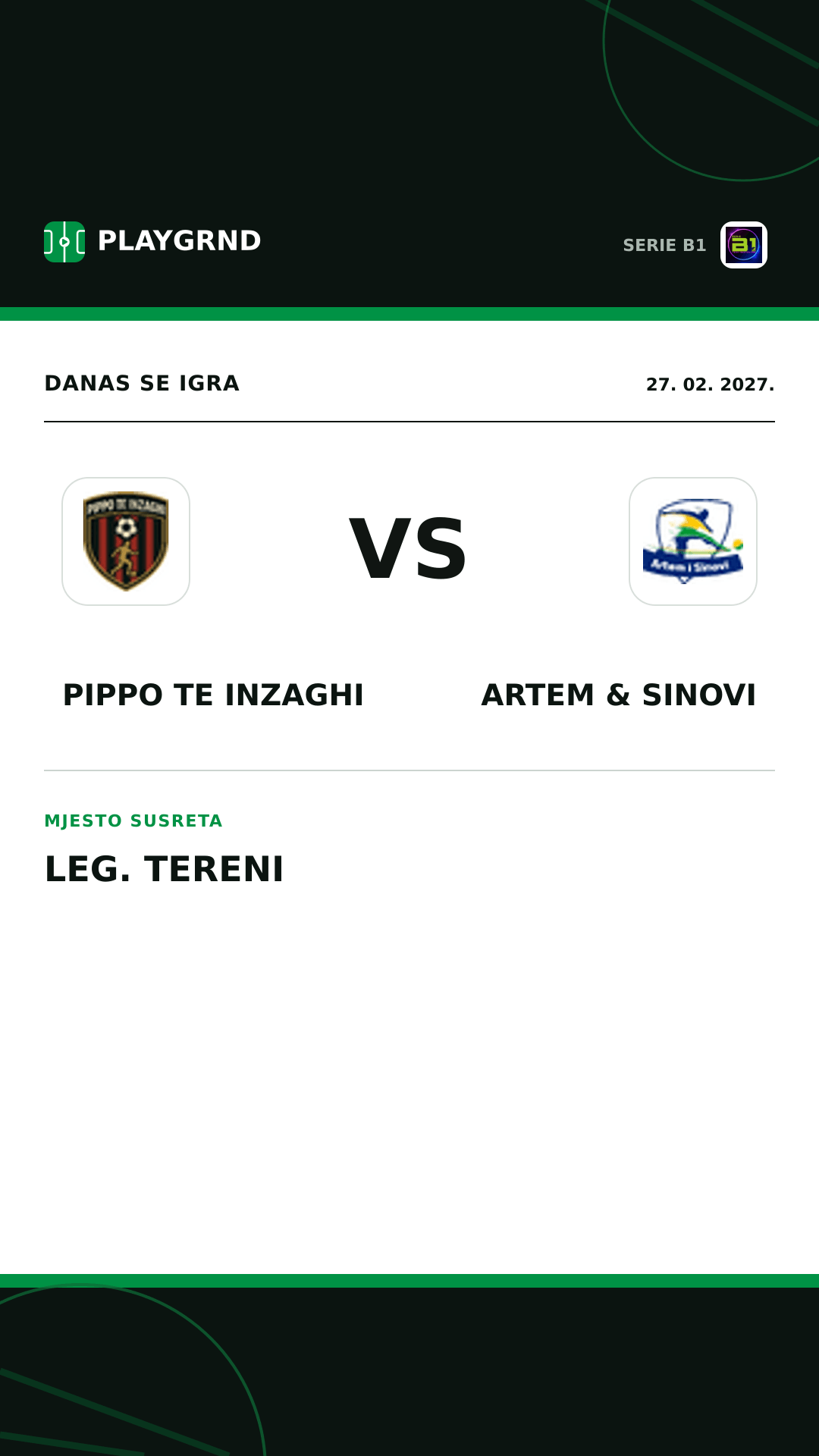 Instagram slika: Pippo TE Inzaghi vs Artem & Sinovi
