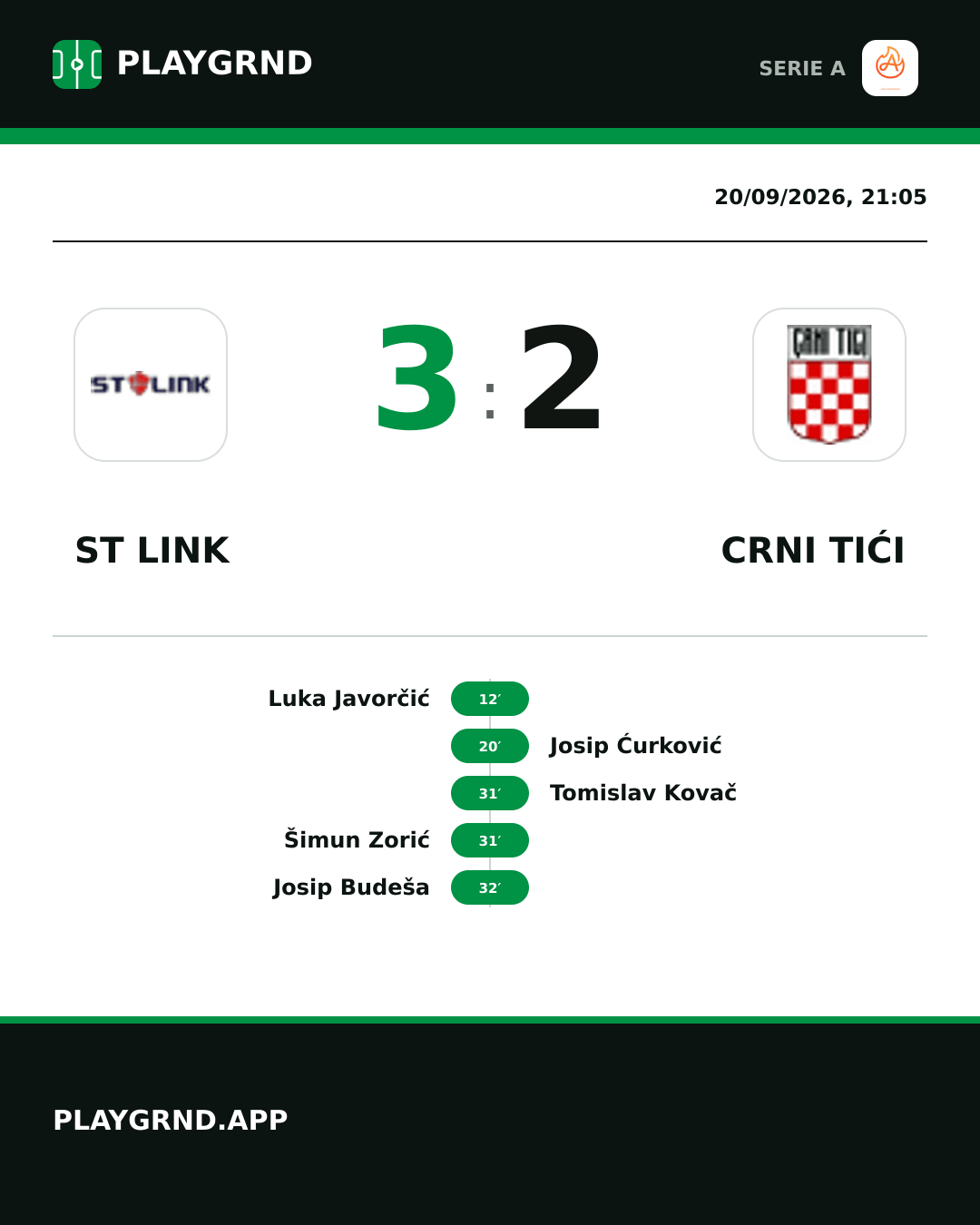 Instagram artwork: ST Link 3:2 Crni Tići