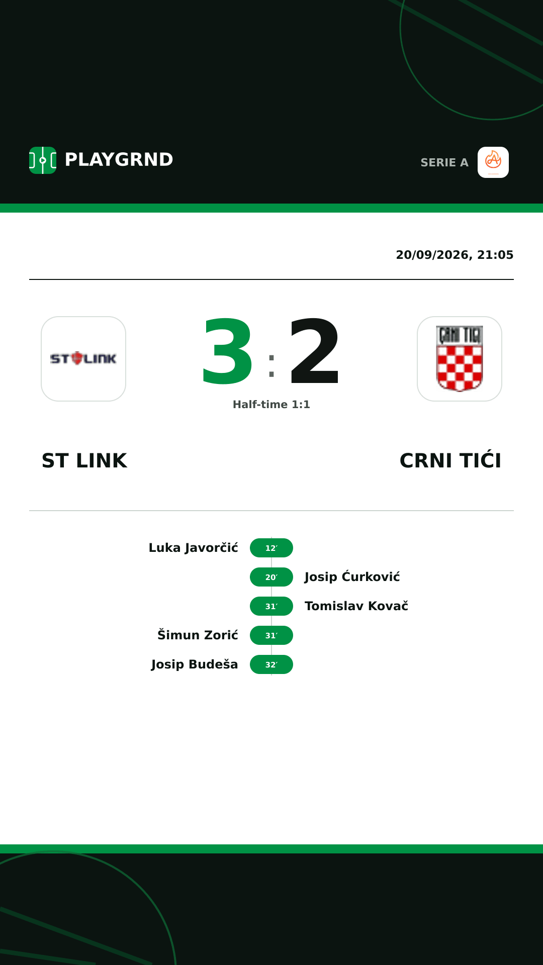 Instagram artwork: ST Link 3:2 Crni Tići