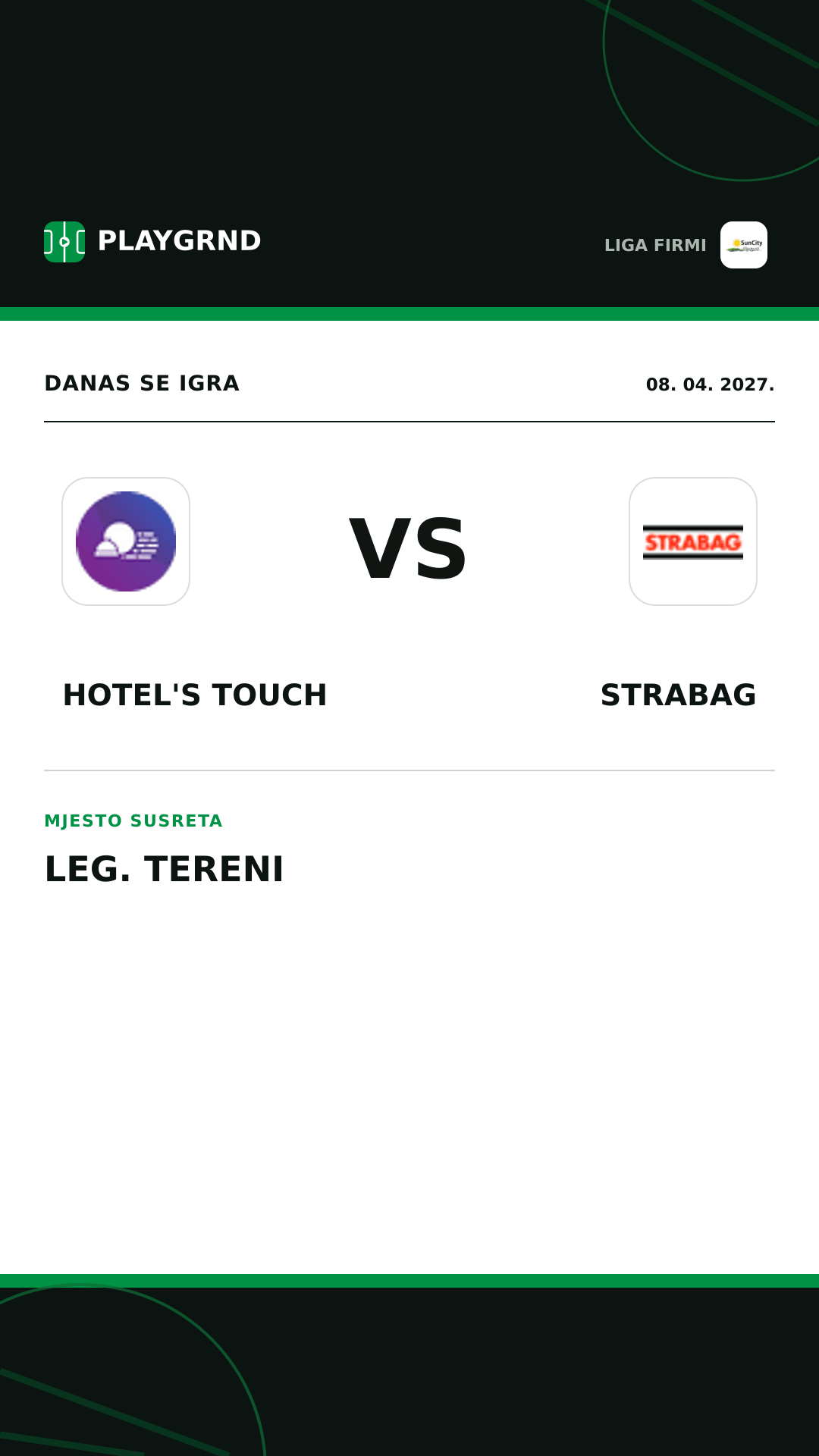 Instagram slika: Hotel's Touch vs Strabag