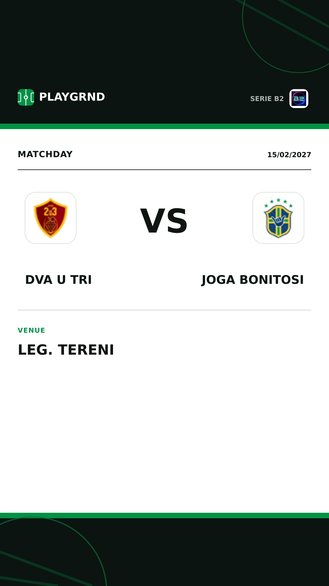 Instagram artwork: Dva U Tri vs Joga Bonitosi