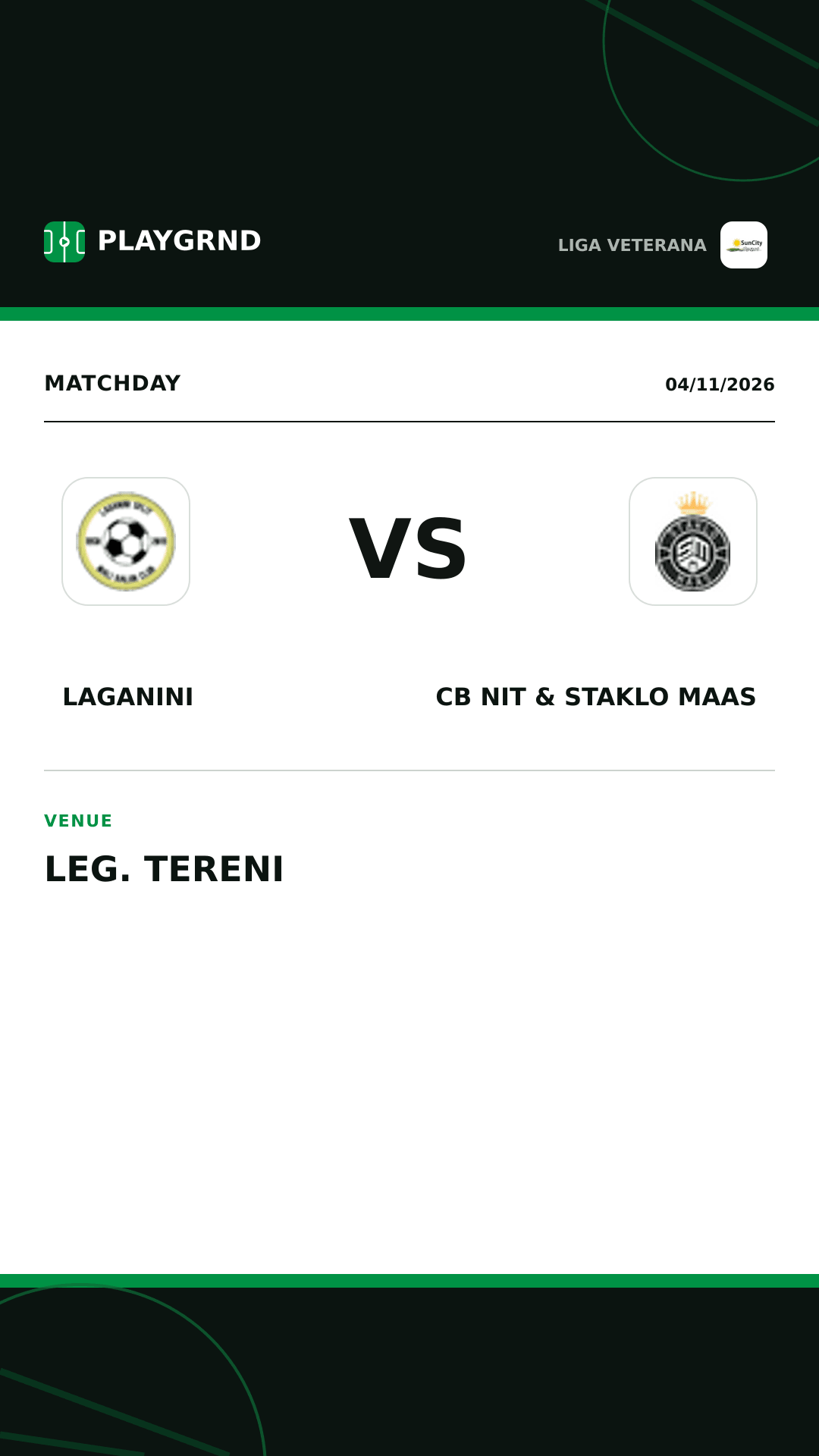 Instagram artwork: Laganini vs CB Nit & Staklo Maas